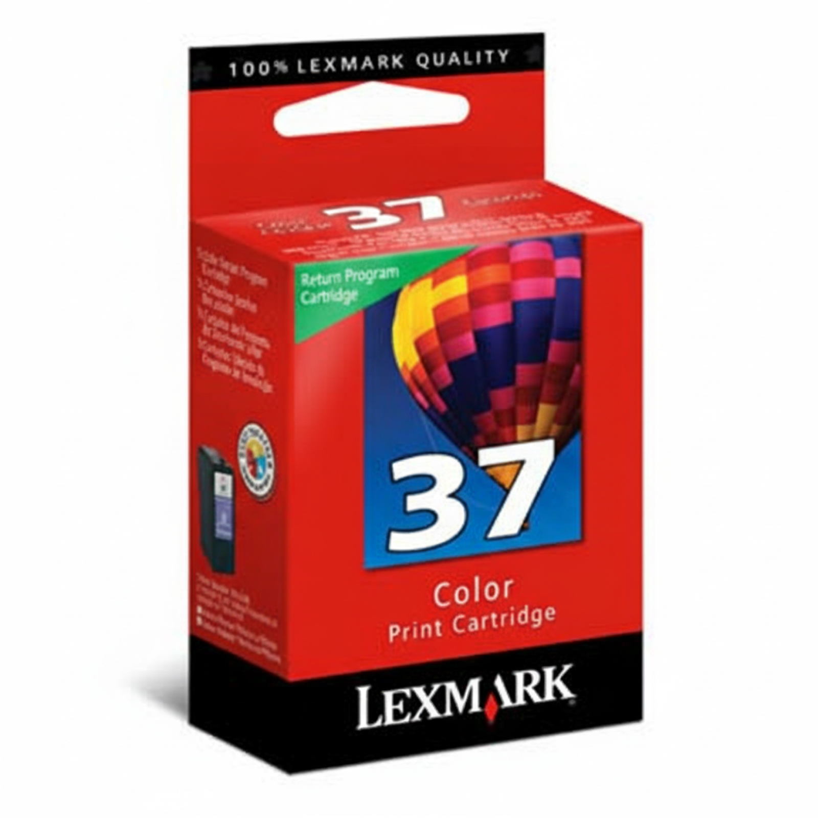 Tusz Oryginalny Lexmark 37 (18C2140E) (Kolorowy)