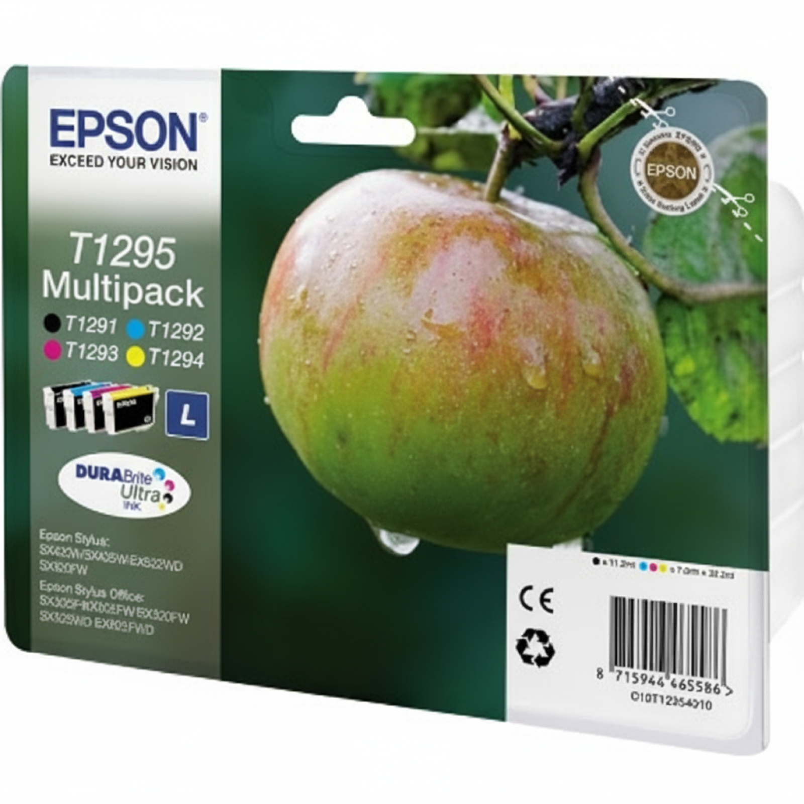 Tusze Oryginalne Epson T1295 (C13T12954010) (komplet)