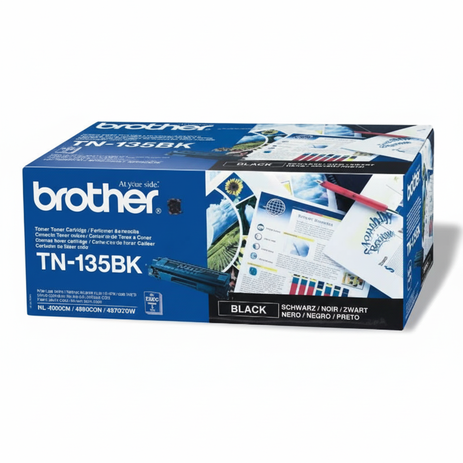 Toner Oryginalny Brother TN-135BK (TN135BK) (Czarny)