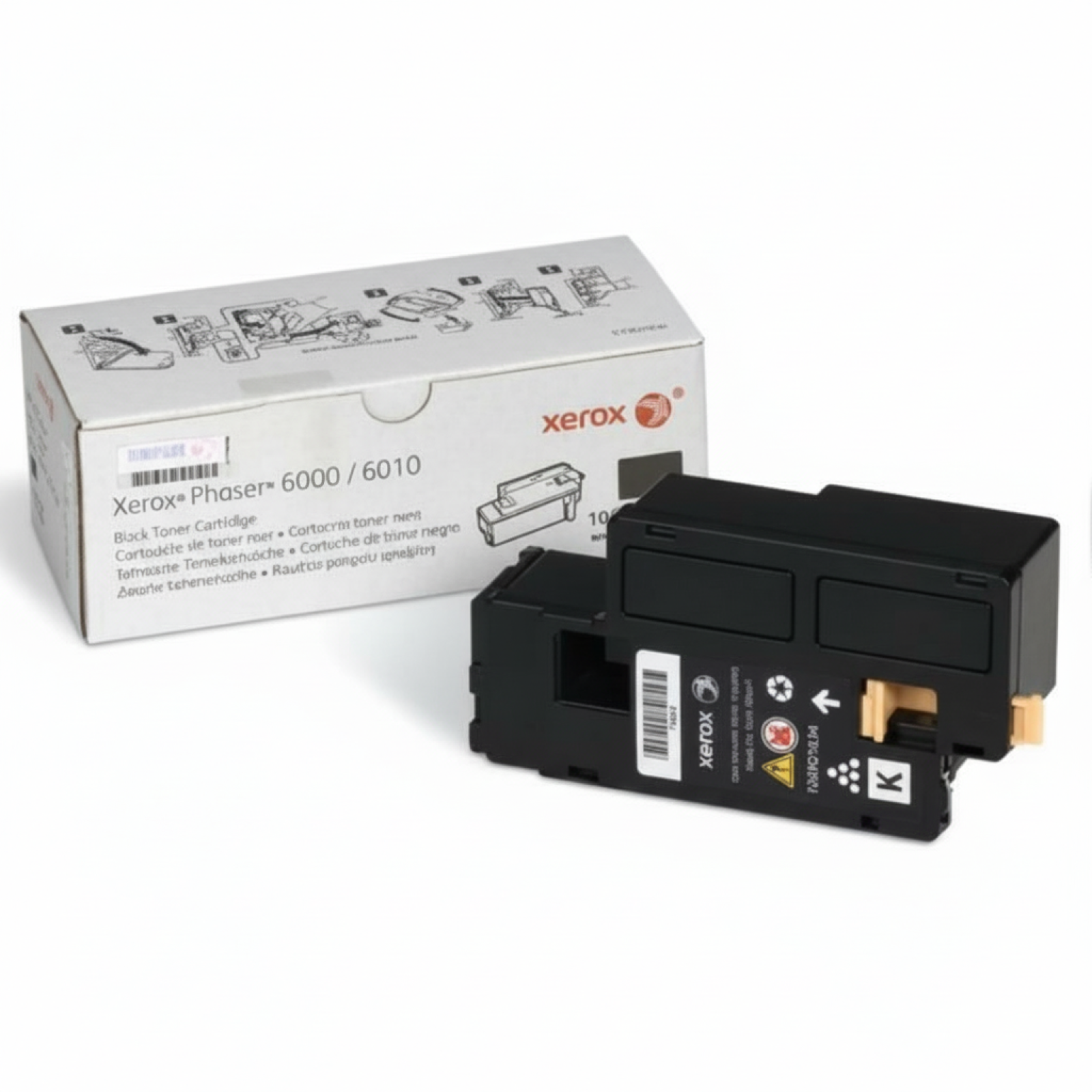 Toner Oryginalny Xerox 6000 6015BK (106R01634) (Czarny)