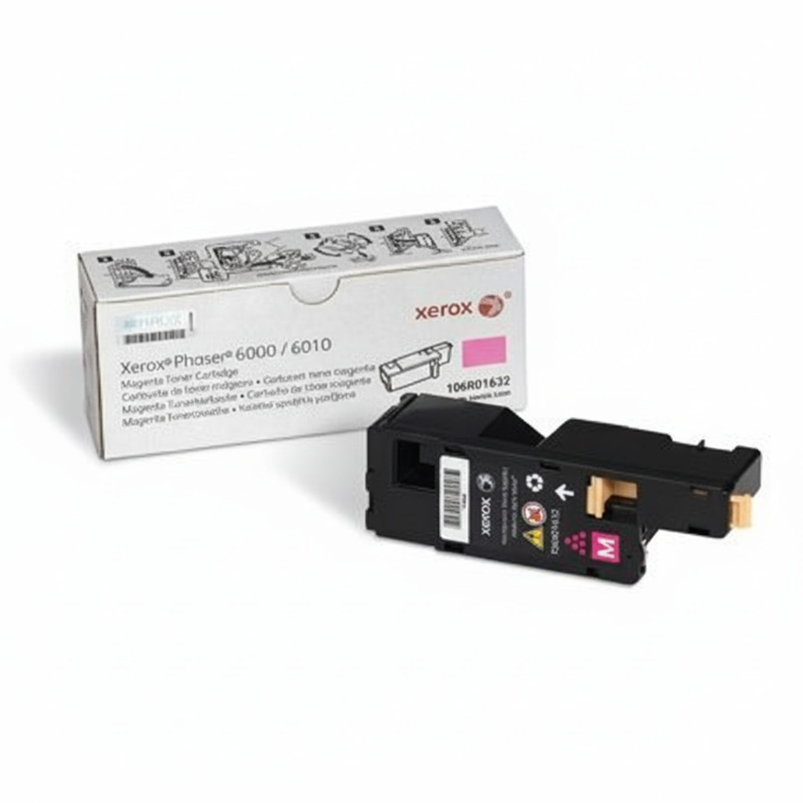 Toner Oryginalny Xerox 6000 6015M (106R01632) (Purpurowy)