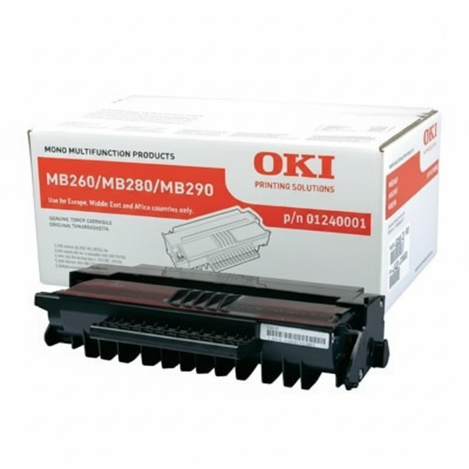 Toner Oryginalny Oki MB 260 (1240001) (Czarny)