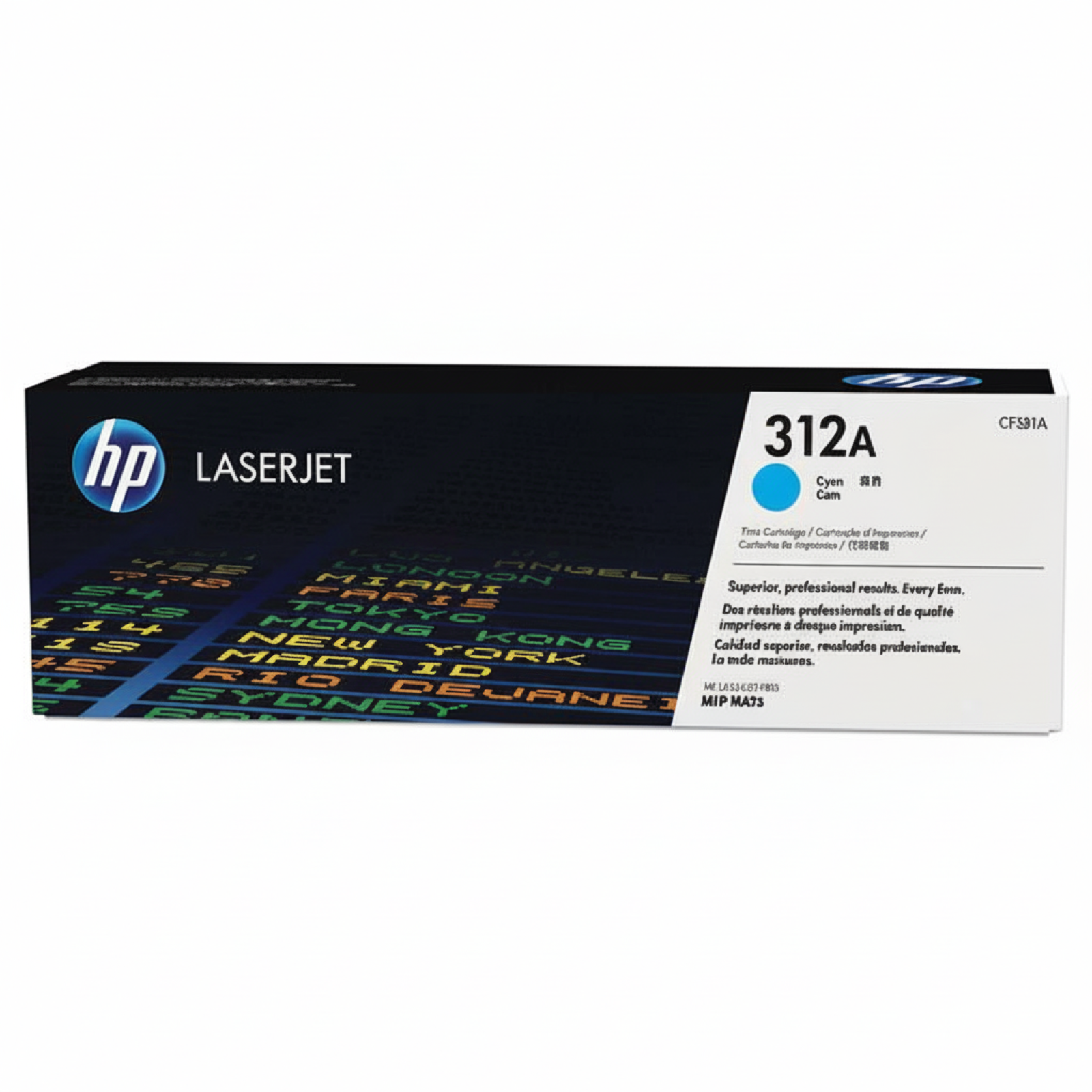 Toner Oryginalny HP 312A (CF381A) (Błękitny)