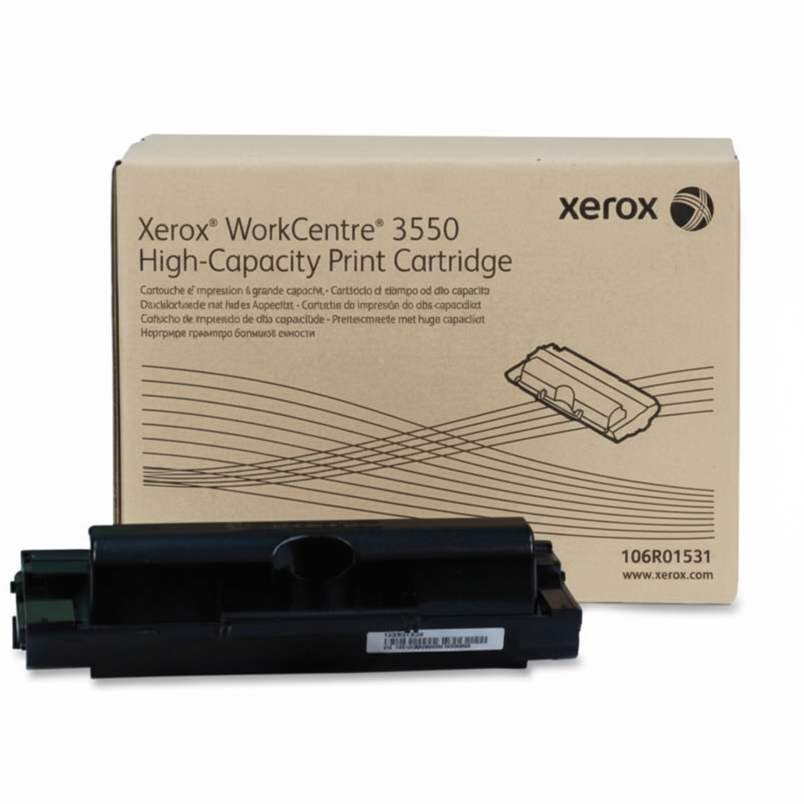 Toner Oryginalny Xerox 3550 11K (106R01531) (Czarny)