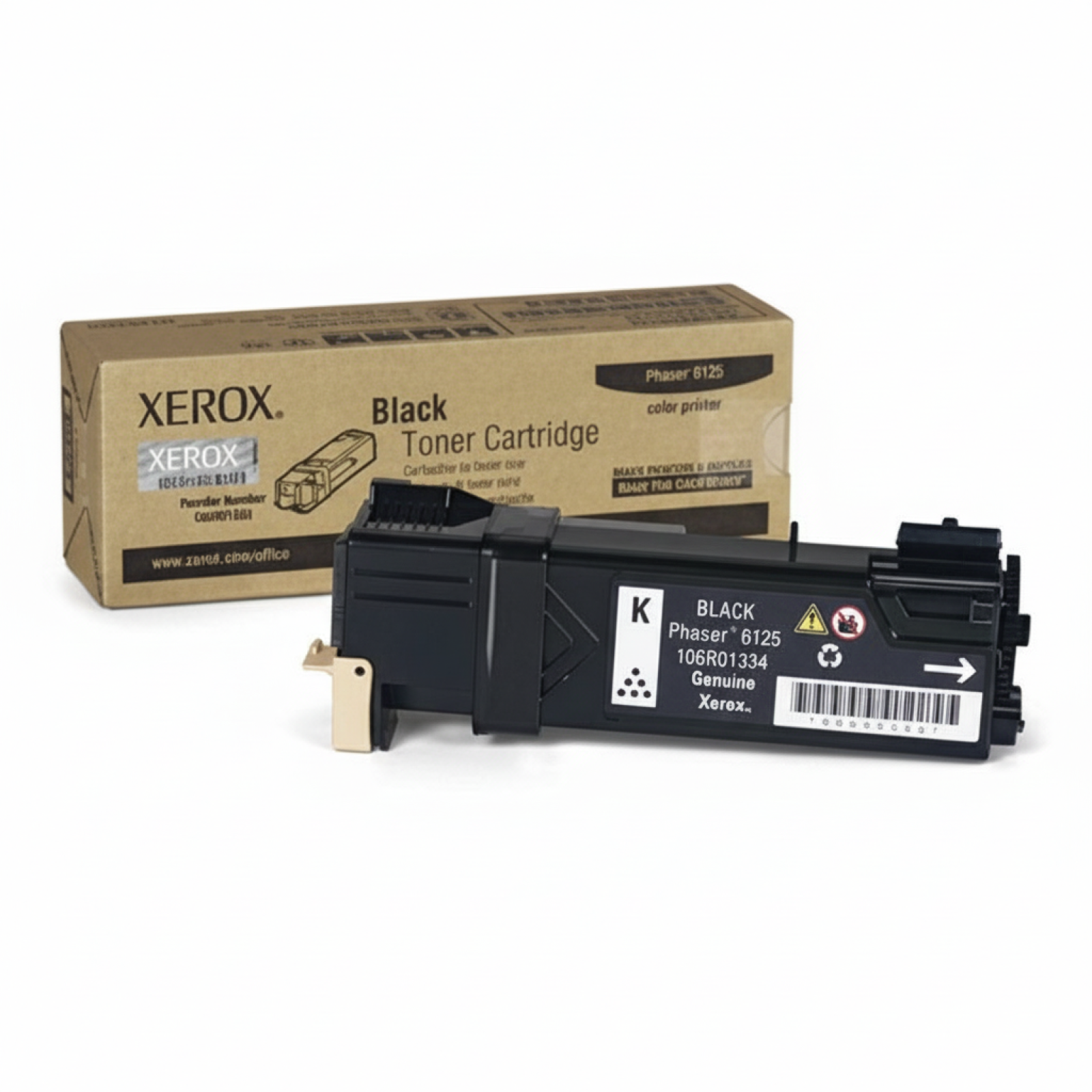 Toner Oryginalny Xerox 6125BK (106R01338) (Czarny)