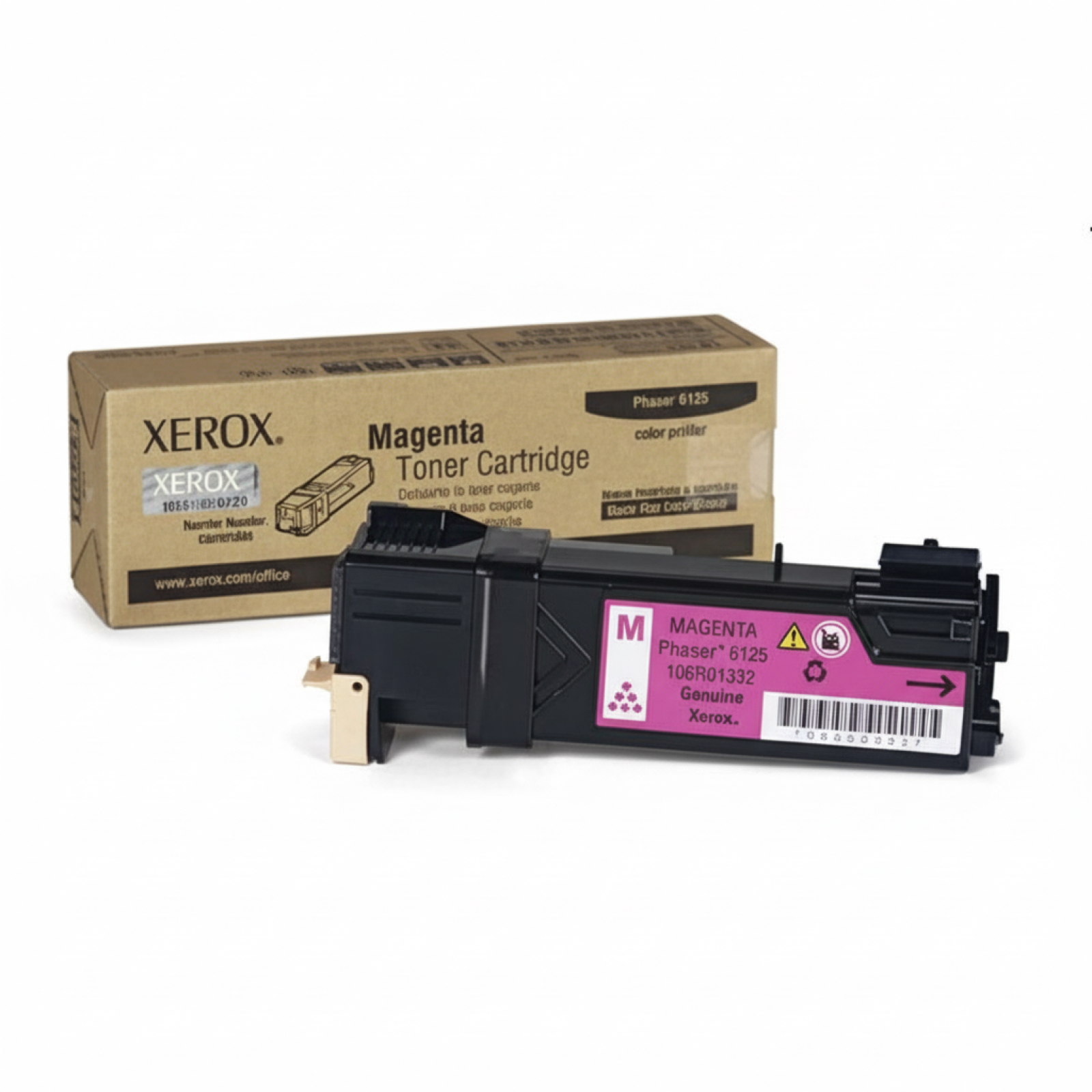 Toner Oryginalny Xerox 6125M (106R01336) (Purpurowy)