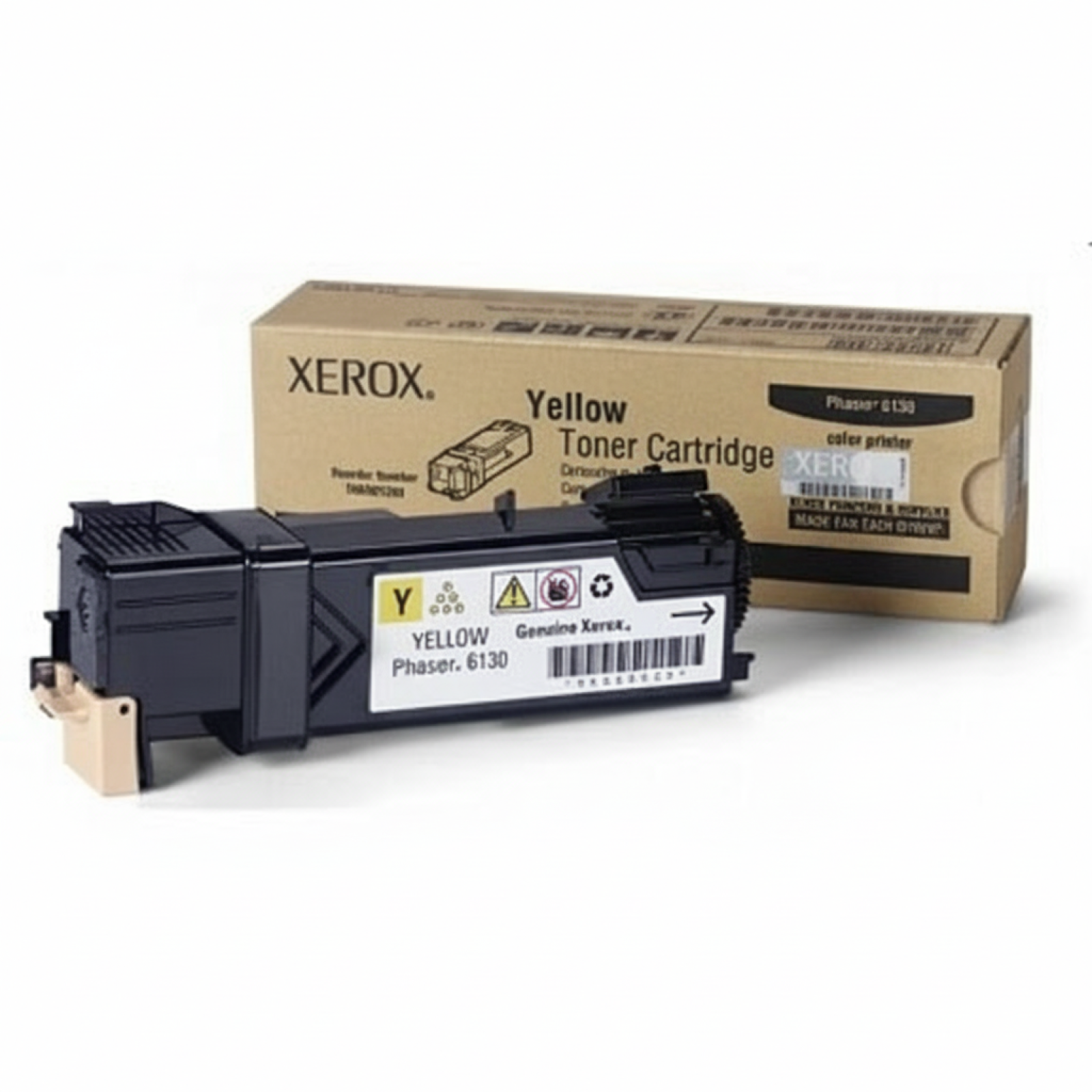 Toner Oryginalny Xerox 6130Y (106R01284) (Żółty)