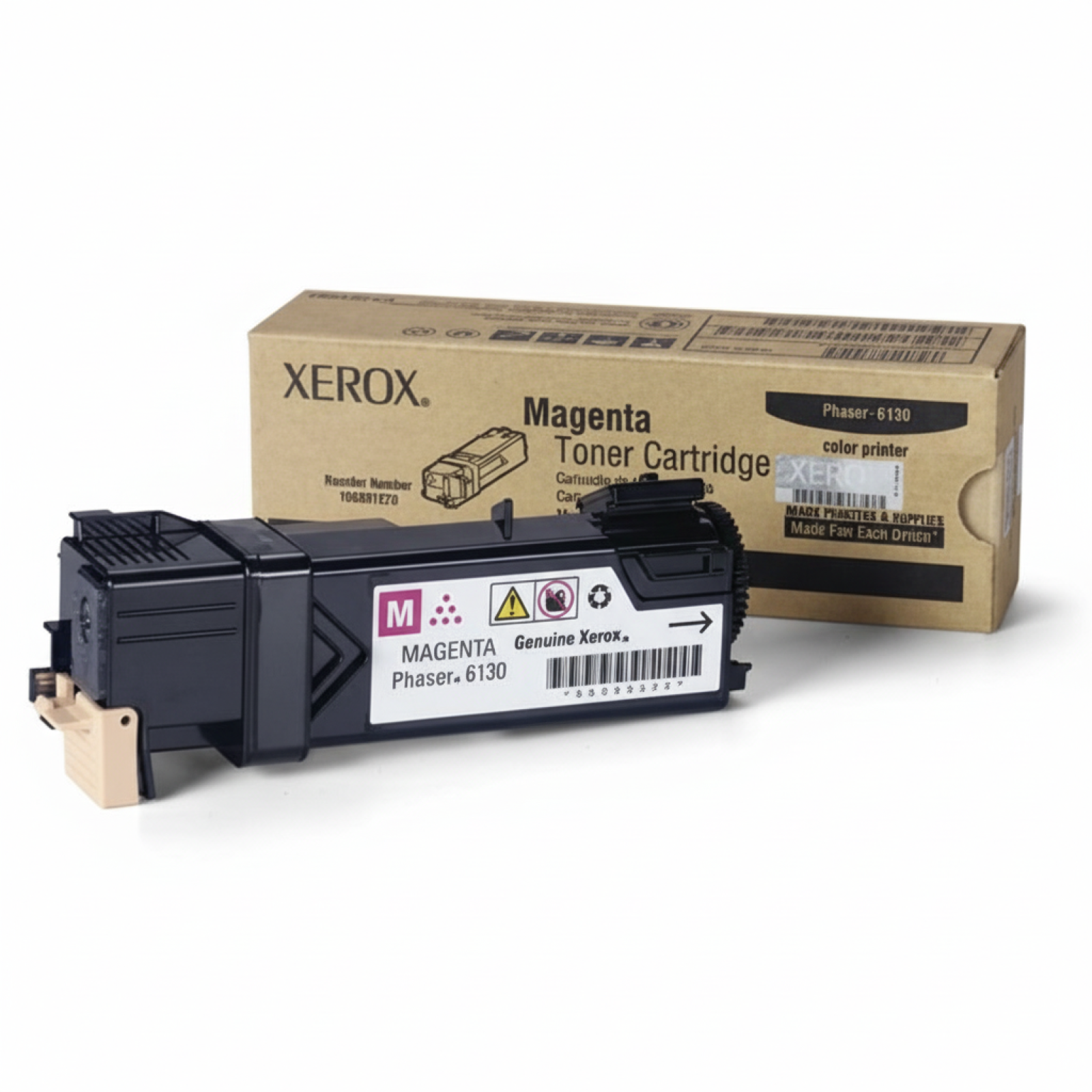 Toner Oryginalny Xerox 6130M (106R01283) (Purpurowy)