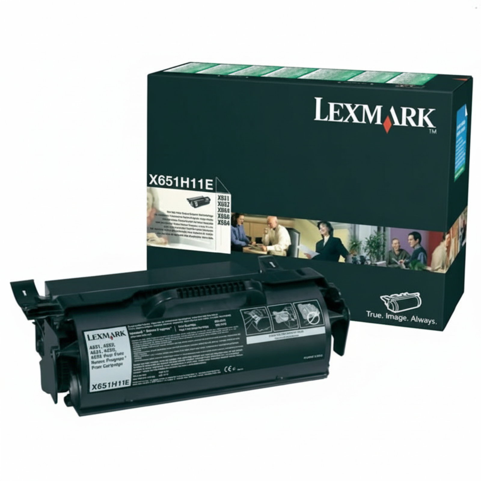Toner Oryginalny Lexmark X651H11E (X651H11E) (Czarny)