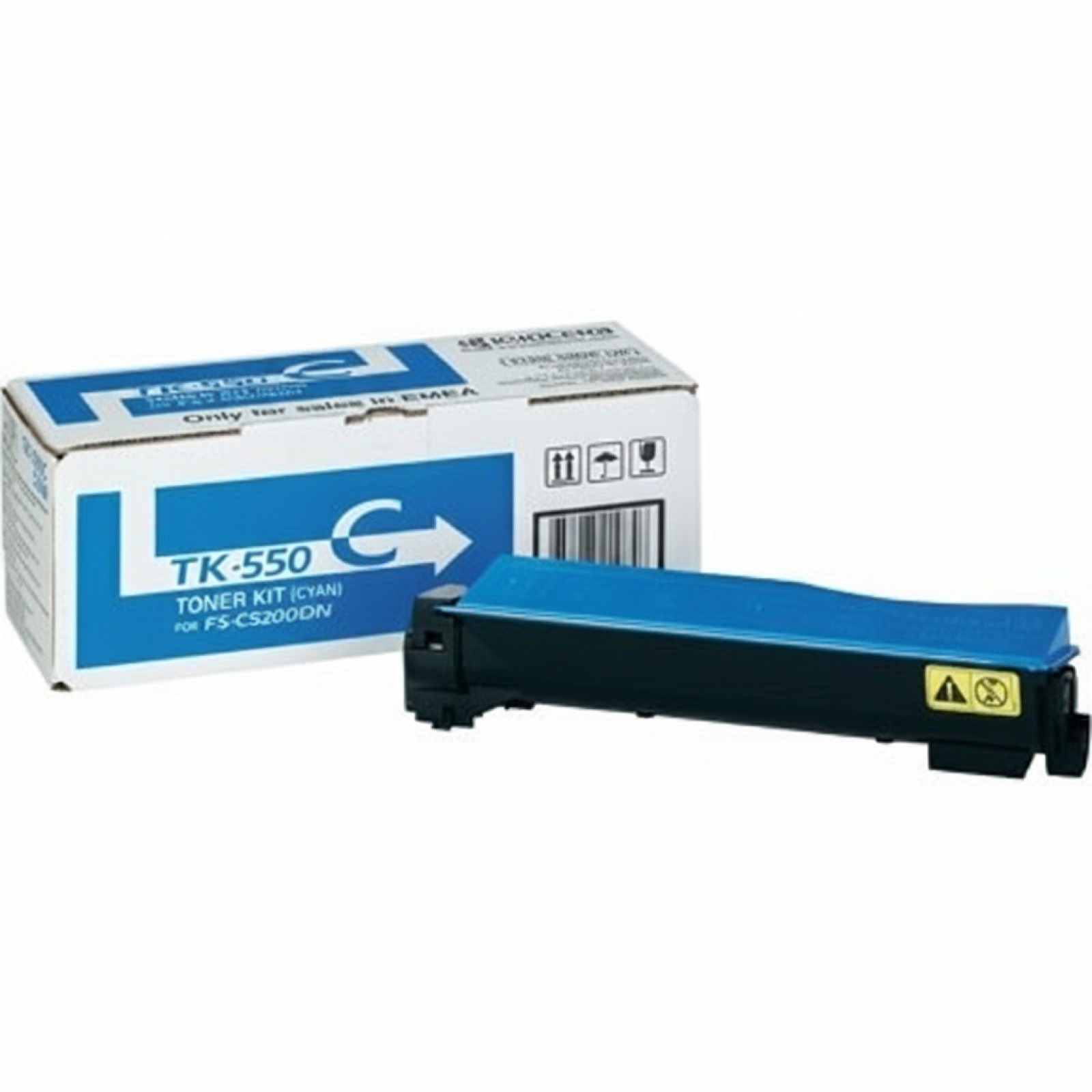 Toner Oryginalny Kyocera TK-550 (TK-550C) (Błękitny)