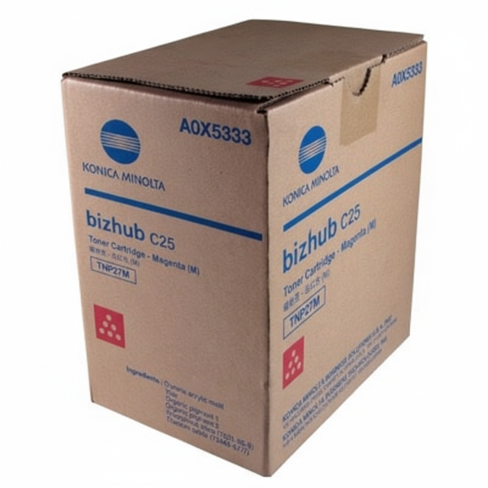 Toner Oryginalny KM TNP-27M (A0X5353) (Purpurowy)