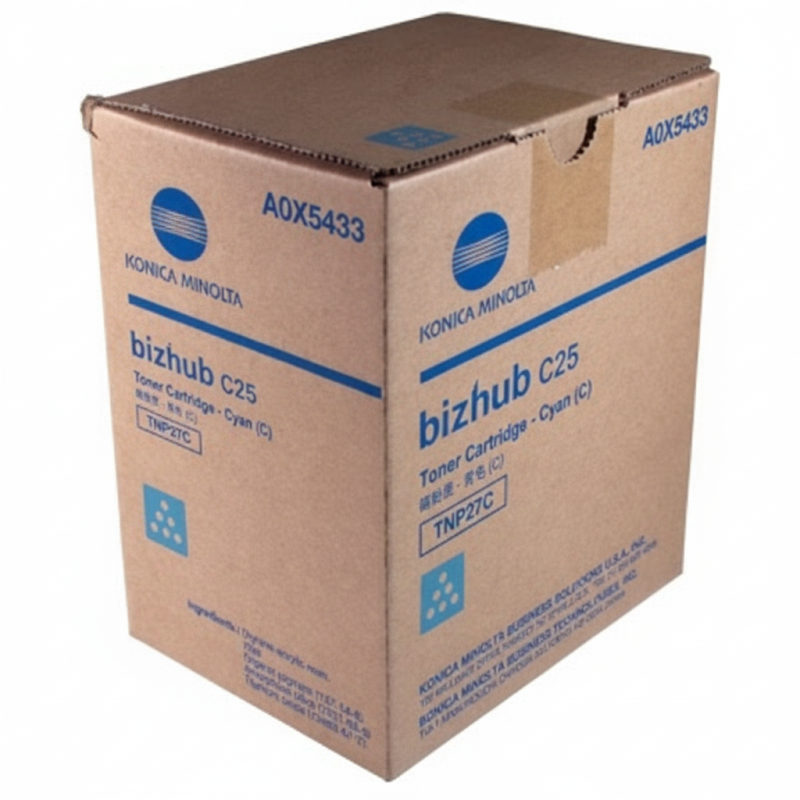 Toner Oryginalny KM TNP-27C (A0X5453) (Błękitny)