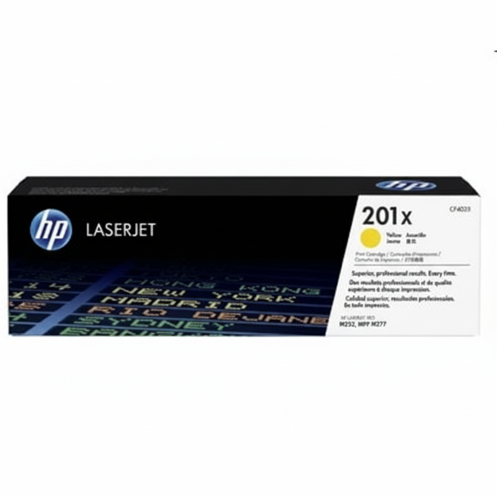 Toner Oryginalny HP 201X (CF402X) (Żółty)
