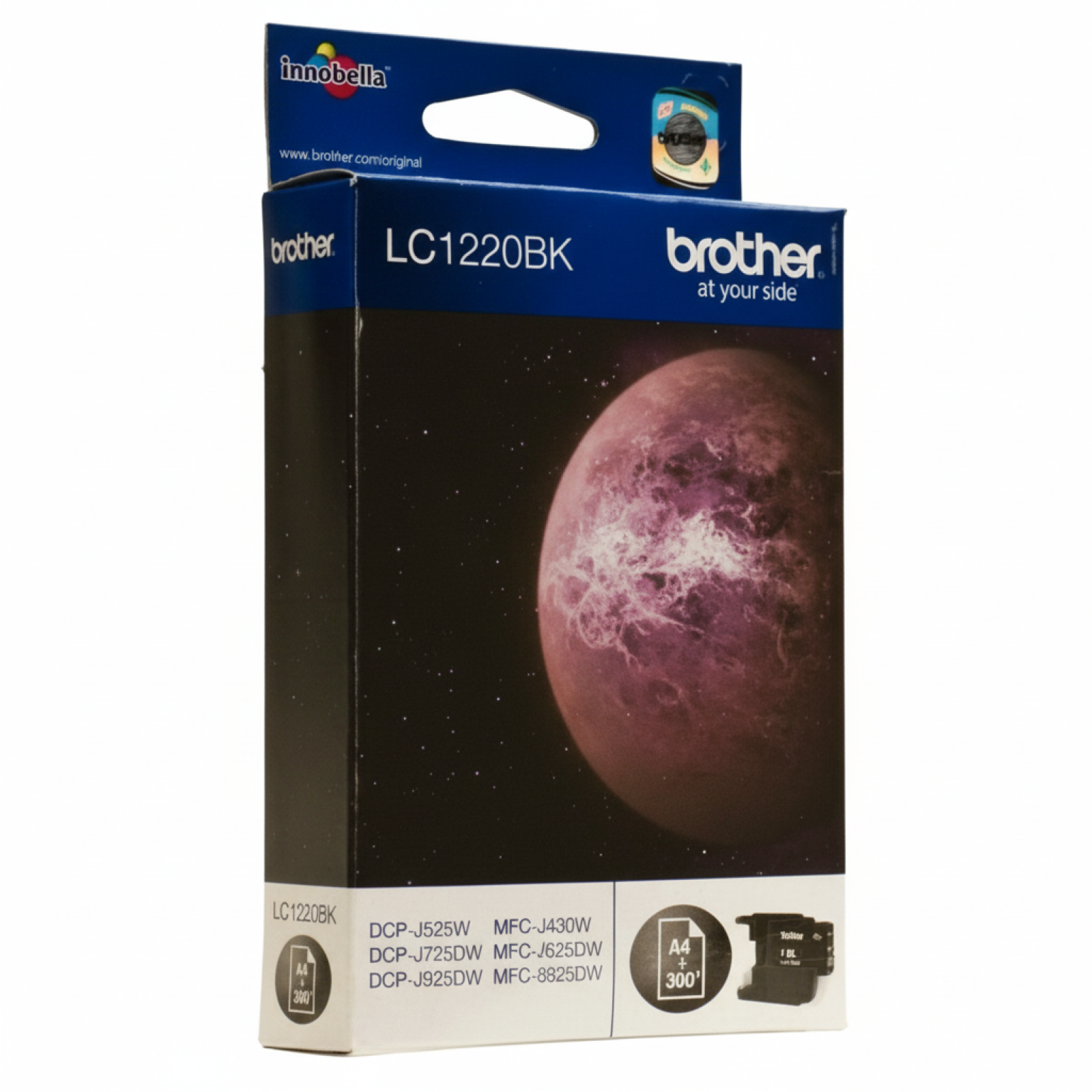 Tusz Oryginalny Brother LC-1220 BK (LC1220BK) (Czarny)