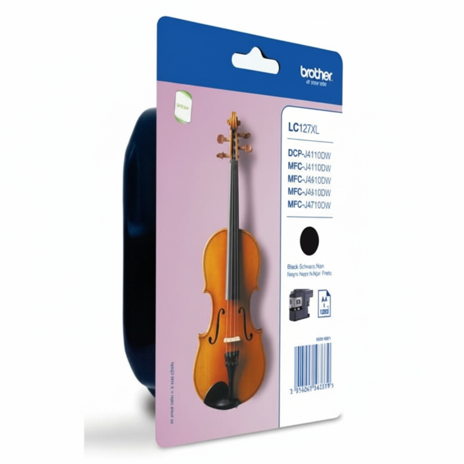 Tusz Oryginalny Brother LC-127 XL BK (LC127XLBK) (Czarny)
