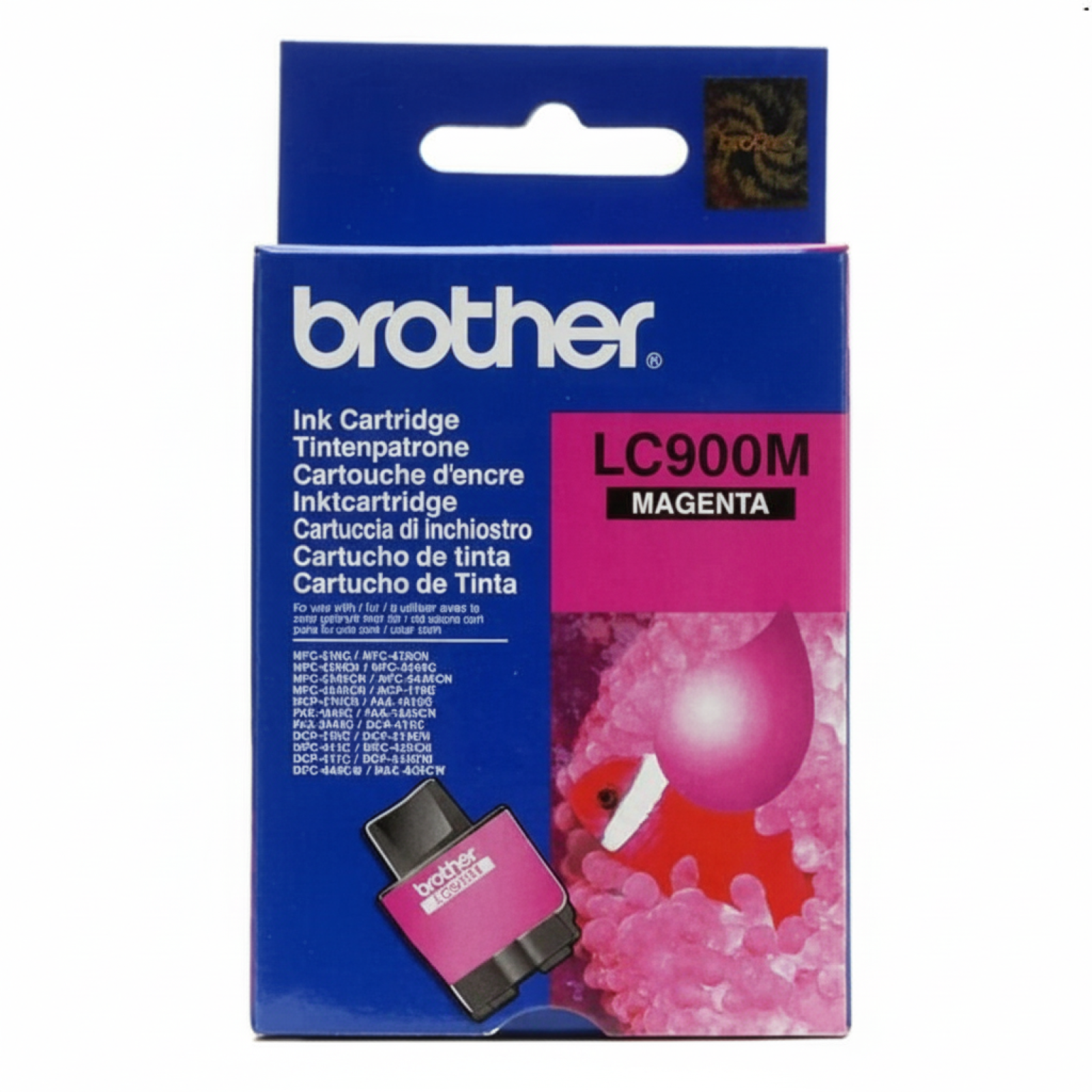 Tusz Oryginalny Brother LC-900 M (LC900M) (Purpurowy)