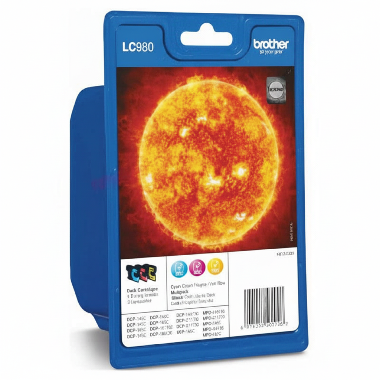 Tusze Oryginalne Brother LC-980 CMY (LC980RBWBP) (trójpak)
