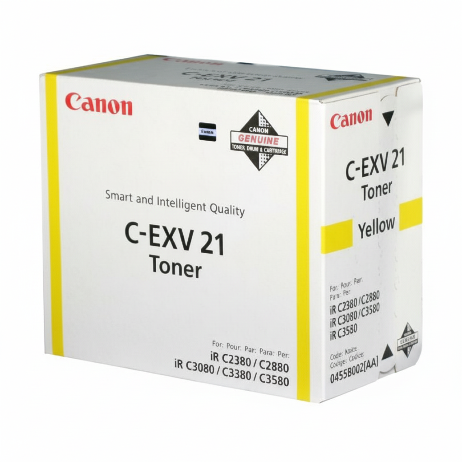 Toner Oryginalny Canon C-EXV 21 Y (0455B002) (Żółty)