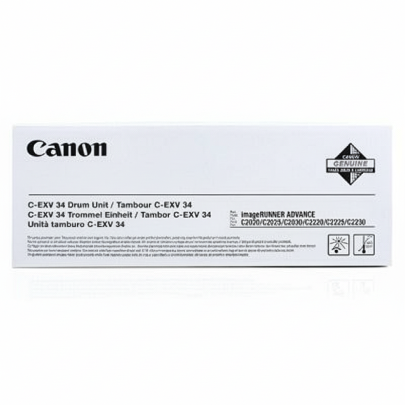 Bęben Oryginalny Canon C-EXV 34 C (3787B003) (Błękitny)