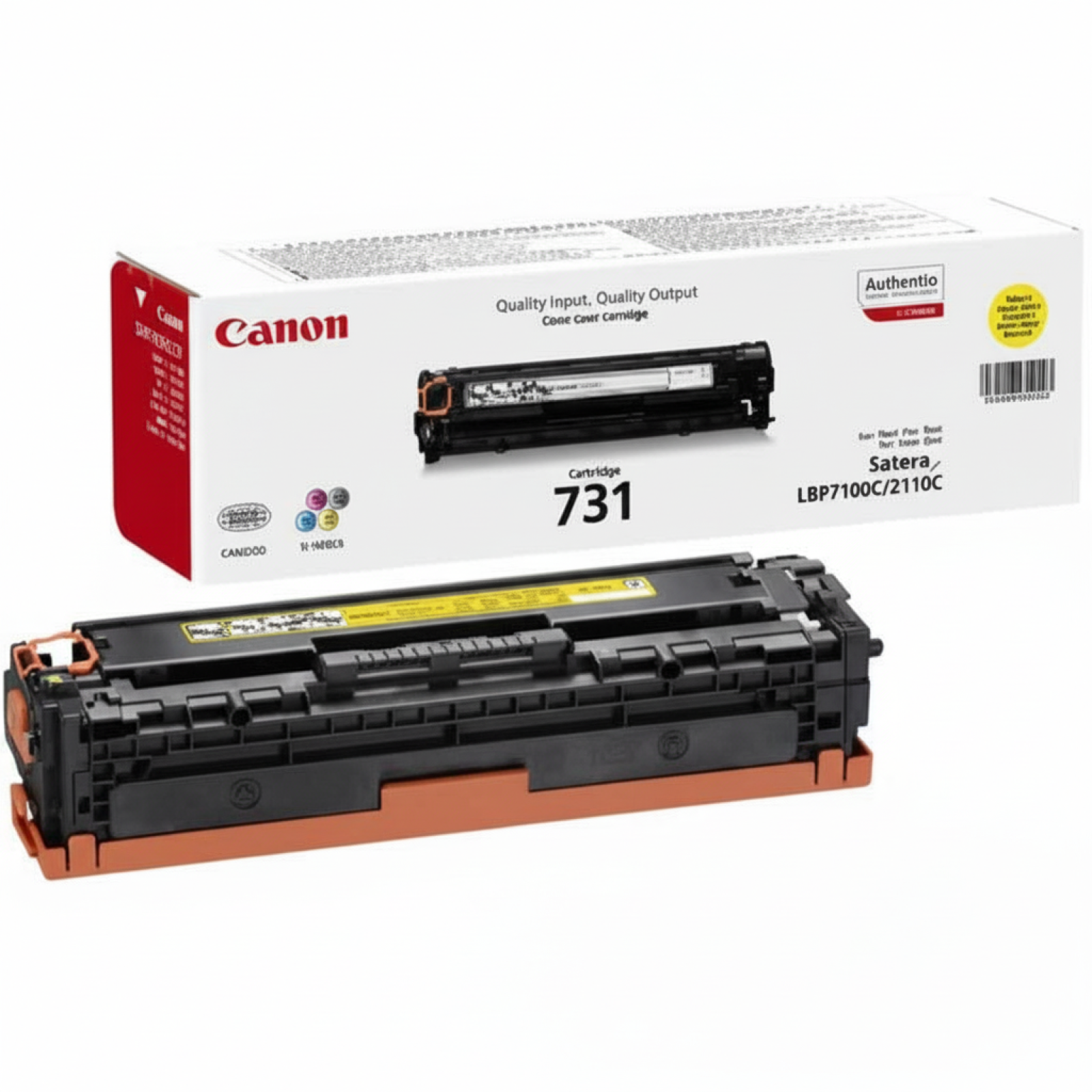 Toner Oryginalny Canon CRG-731 Y (6269B002) (Żółty)