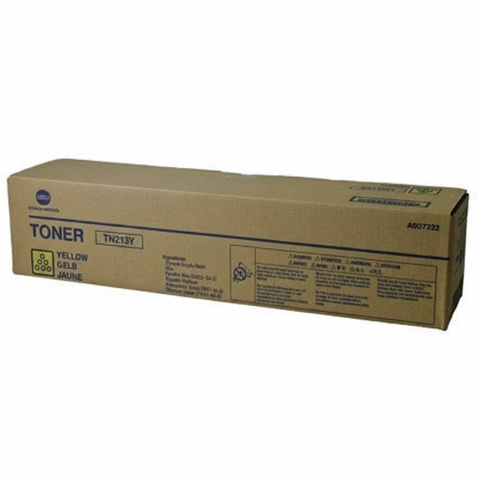 Toner Oryginalny KM TN-213Y (A0D7252) (Żółty)