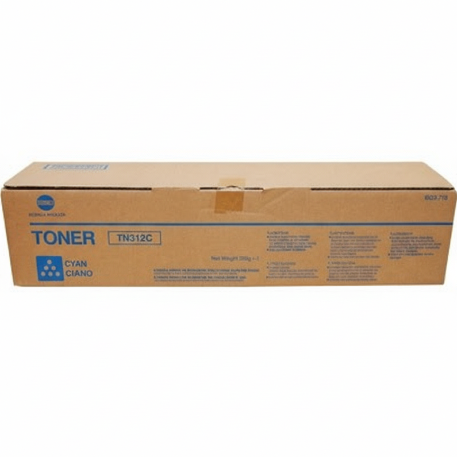 Toner Oryginalny KM TN-312C (TN312C) (Błękitny)