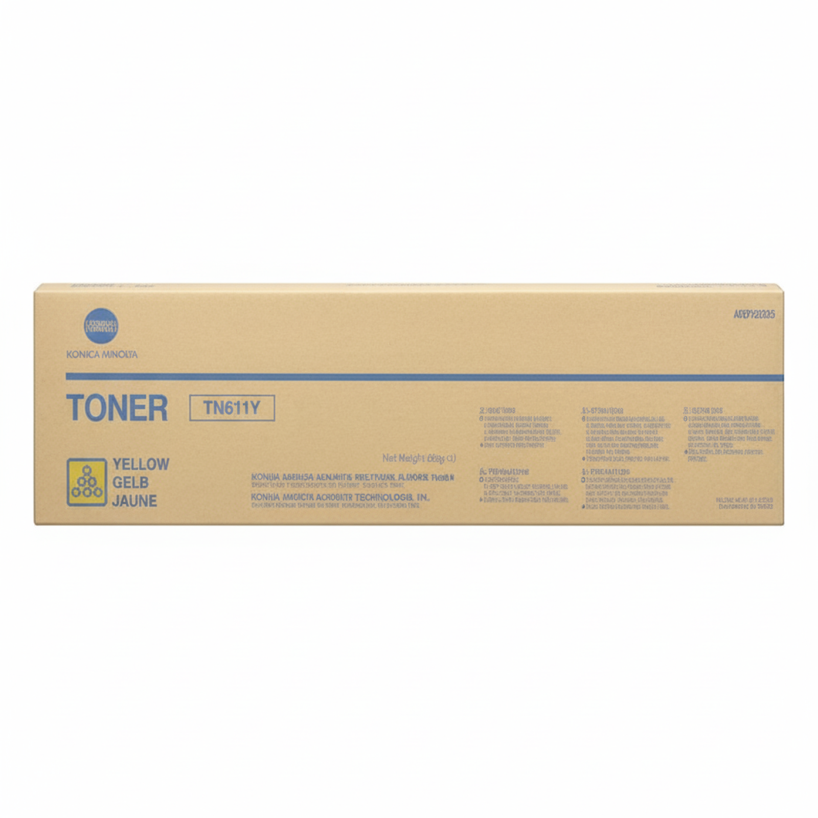 Toner Oryginalny KM TN-611Y (TN611Y) (Żółty)