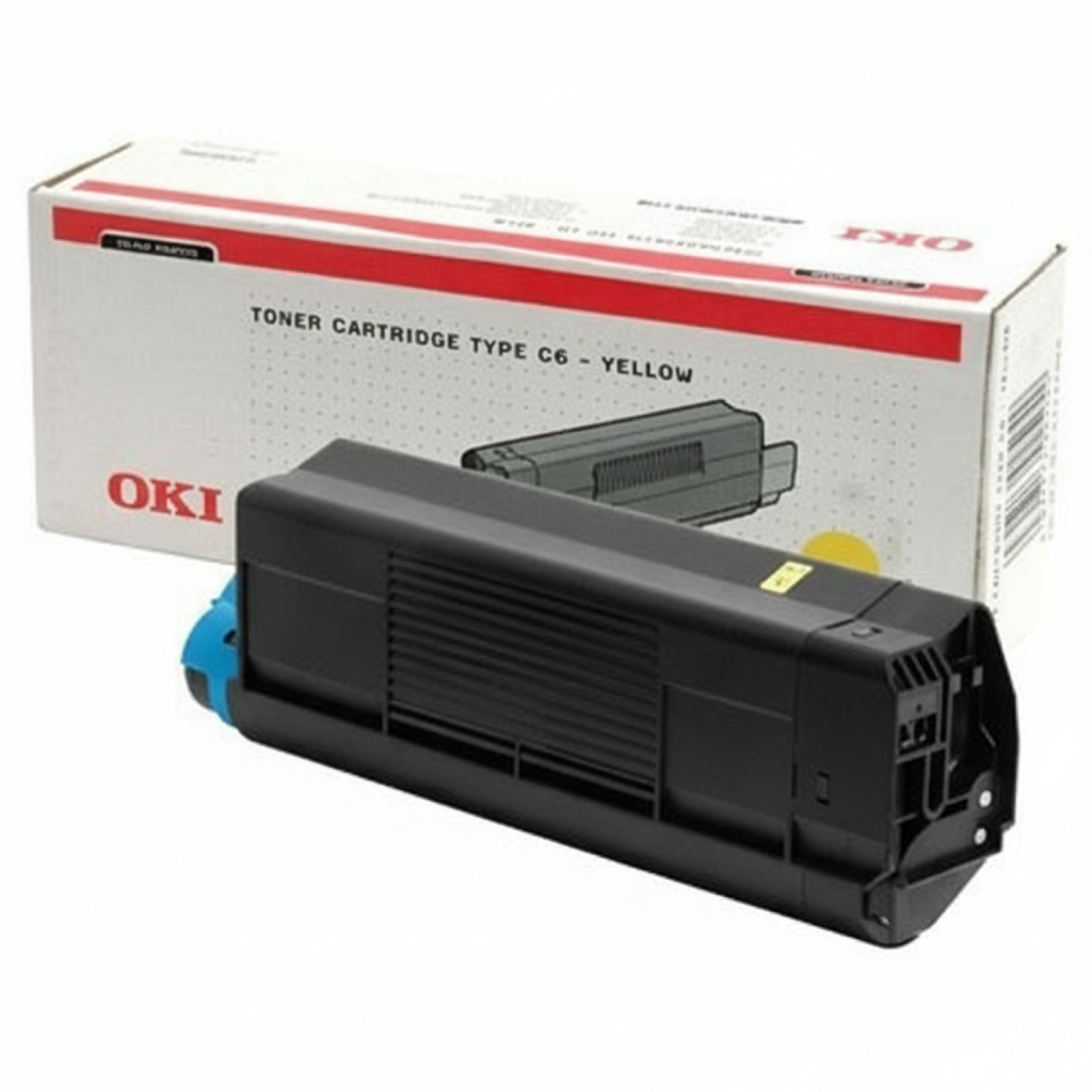 Toner Oryginalny Oki C5100 (42127405) (Żółty)