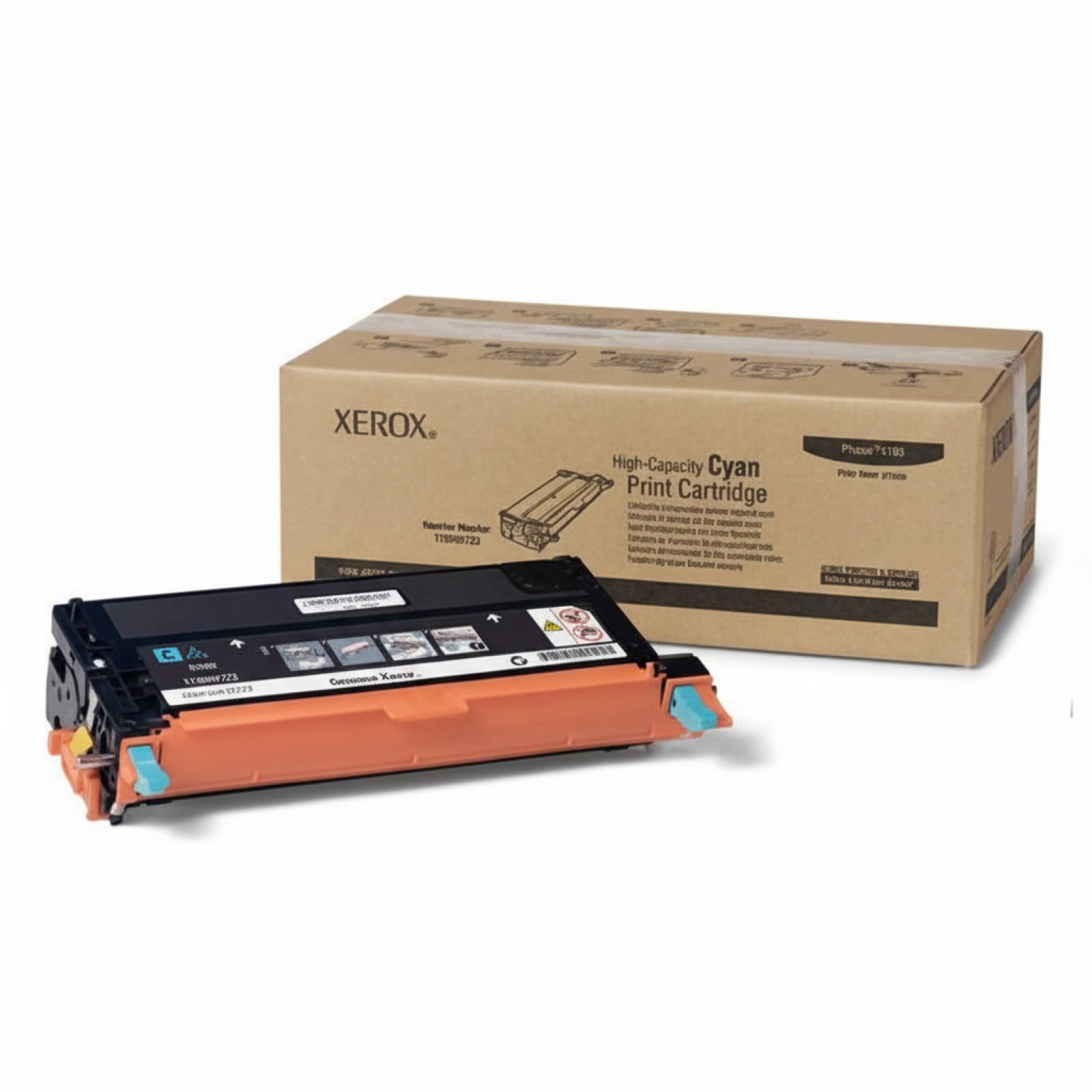 Toner Oryginalny Xerox 6180 6k (113R00723) (Błękitny)