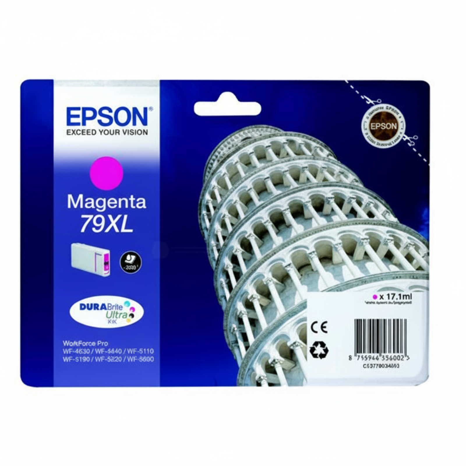 Tusz Oryginalny Epson T7903 (C13T79034010) (Purpurowy)