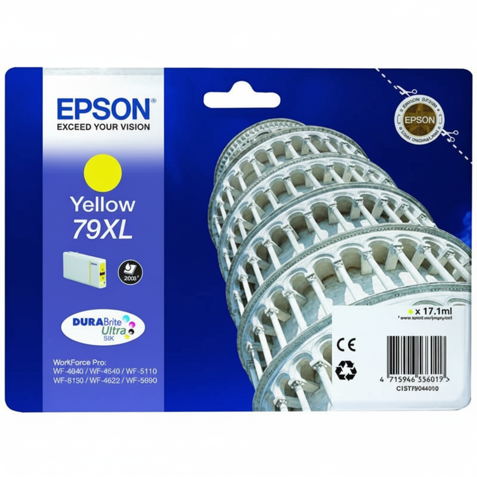 Tusz Oryginalny Epson T7904 (C13T79044010) (Żółty)