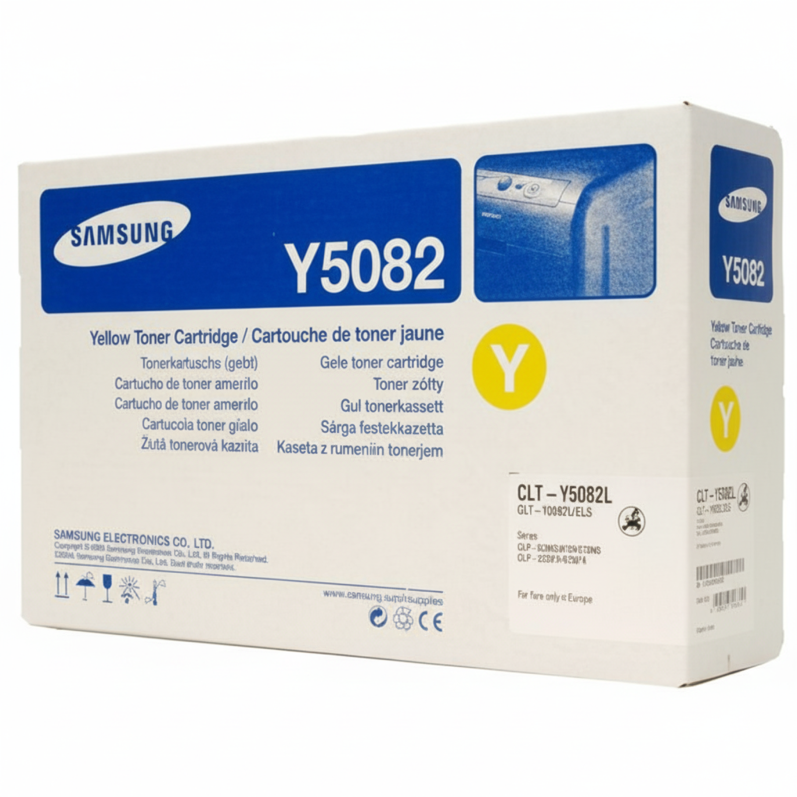 Toner Oryginalny Samsung CLT-Y5082L 4K (SU532A) (Żółty)