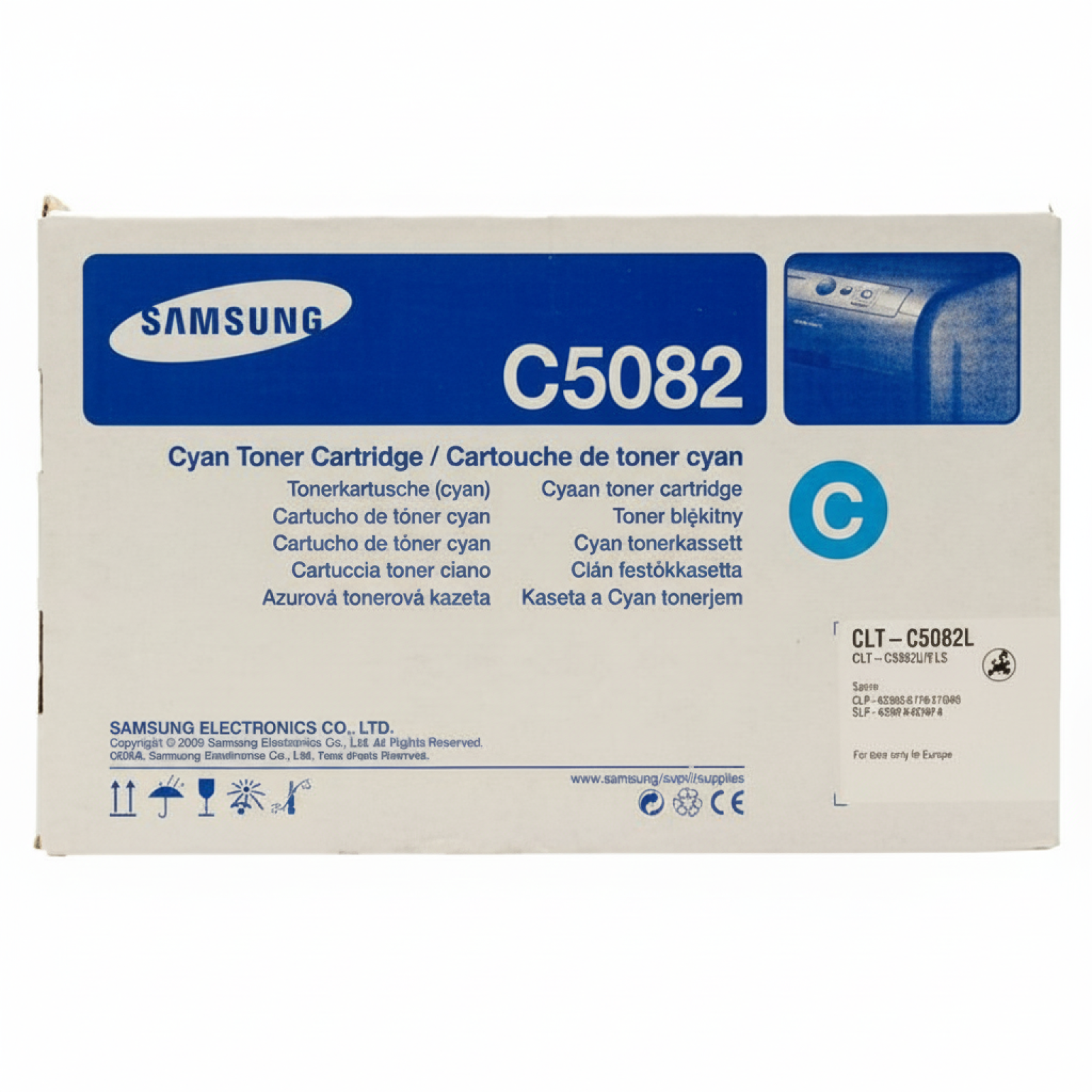 Toner Oryginalny Samsung CLT-C5082L 4K (SU055A) (Błękitny)