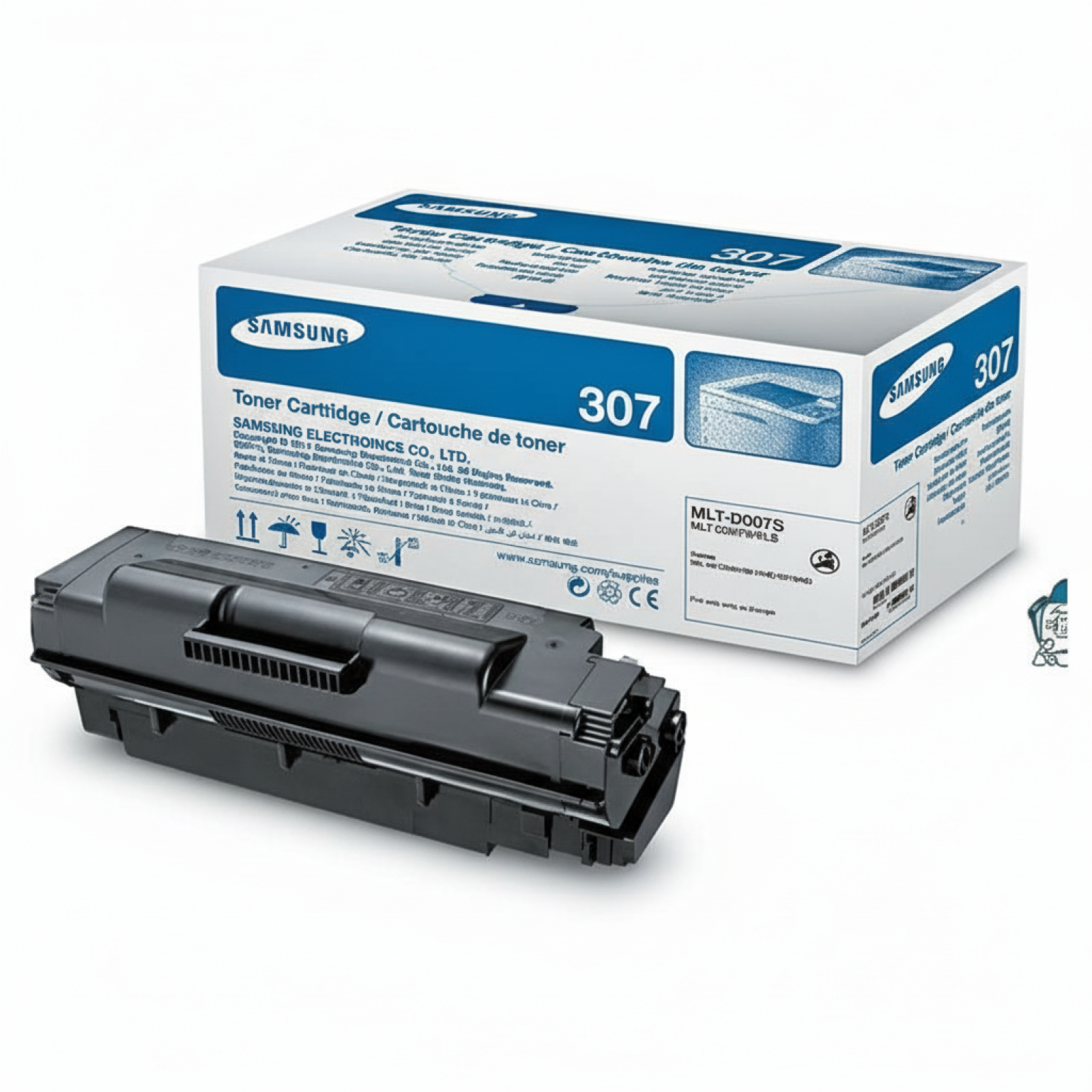 Toner Oryginalny Samsung MLT-D307S (SV074A) (Czarny)