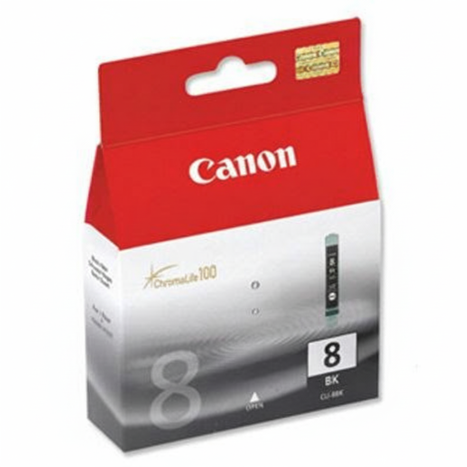 Tusz Oryginalny Canon CLI-8 BK (0620B001) (Czarny)