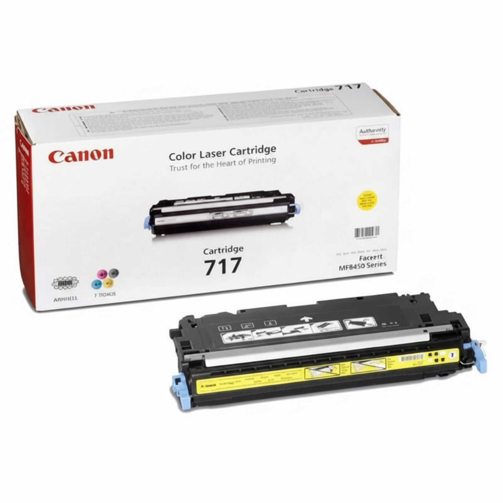 Toner Oryginalny Canon CRG-717 Y (2575B002AA) (Żółty)