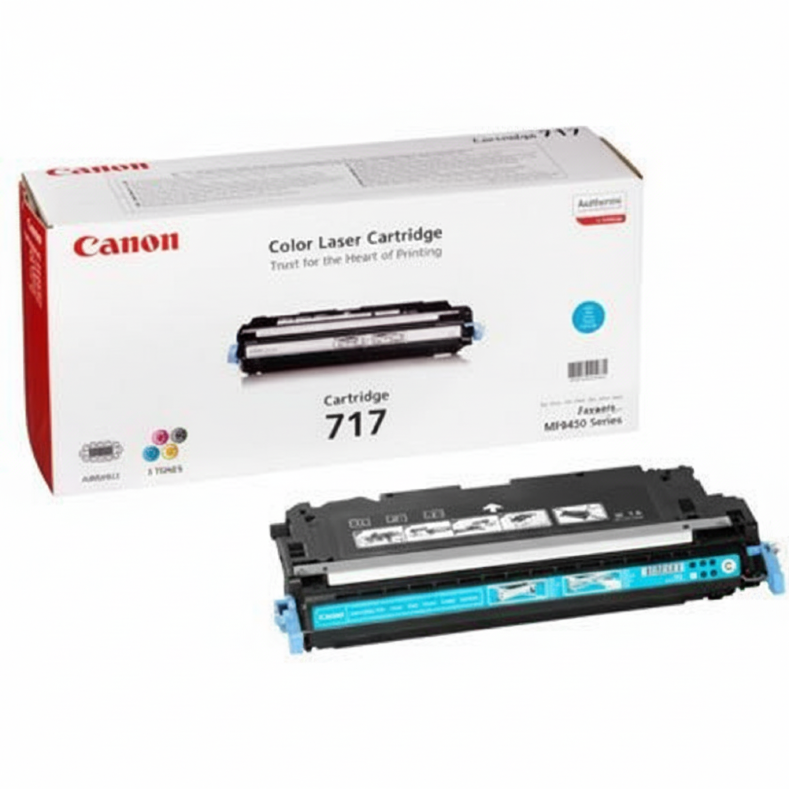Toner Oryginalny Canon CRG-717 C (2577B002AA) (Błękitny)