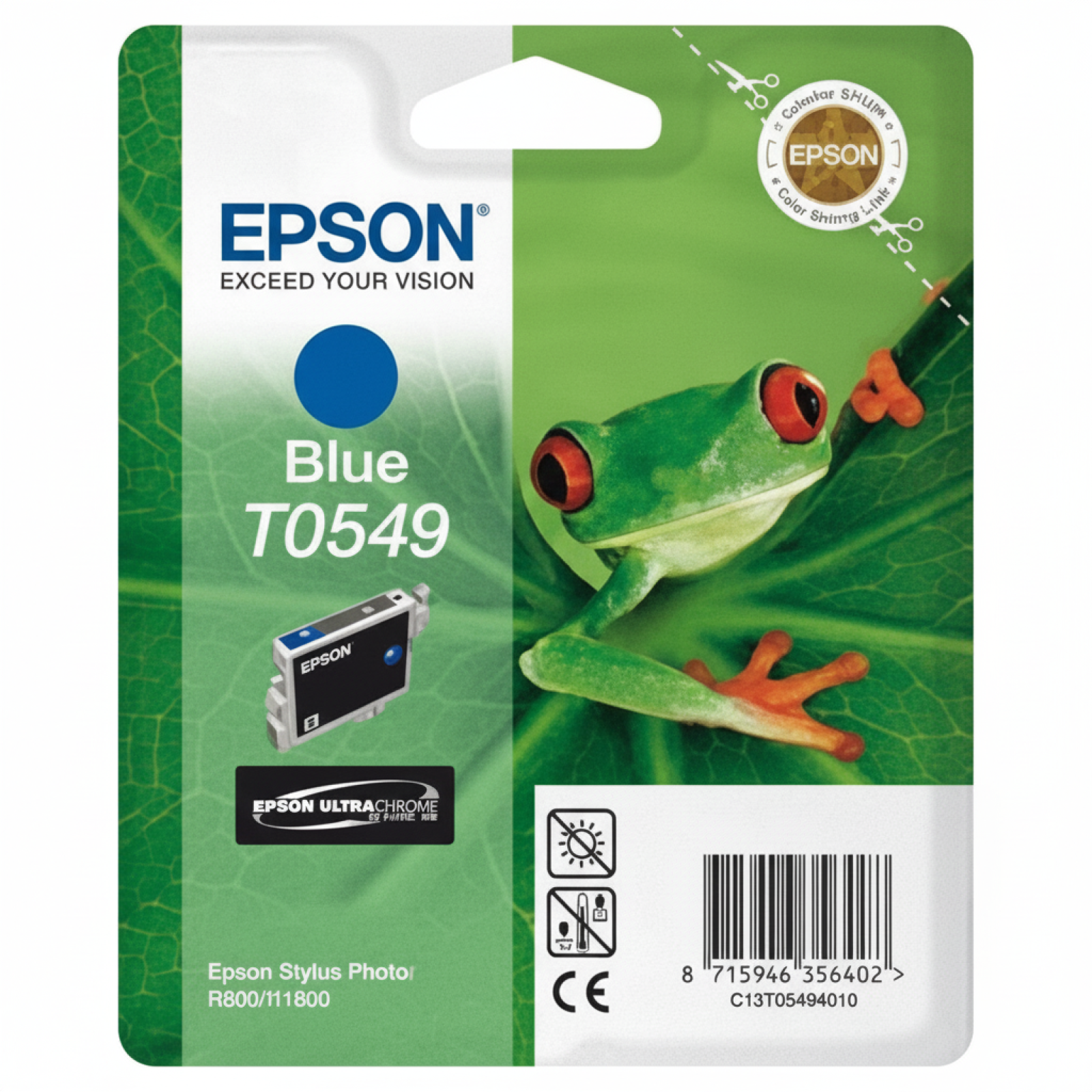 Tusz Oryginalny Epson T0549 (T0549) (Niebieski)
