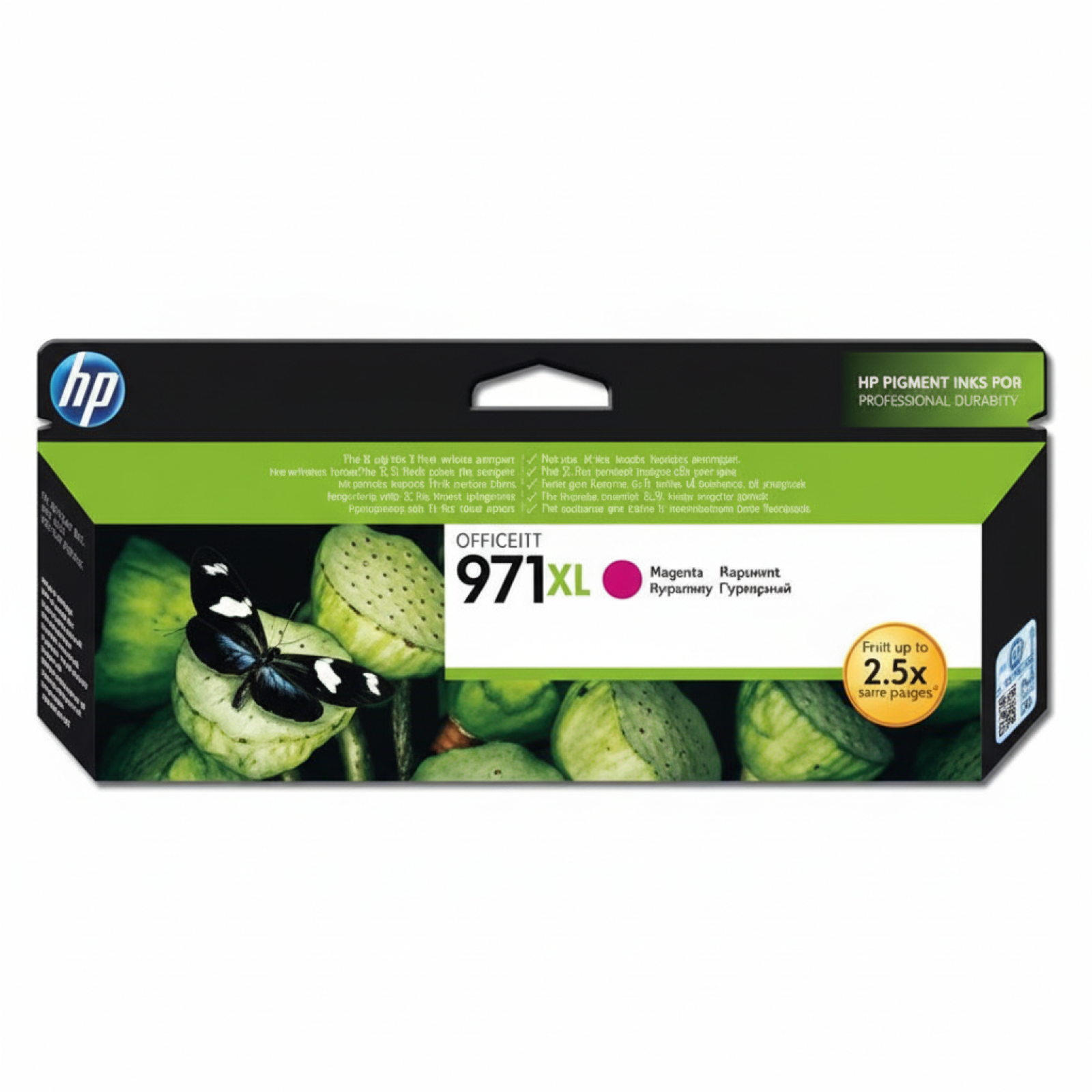 Tusz Oryginalny HP 971 XL (CN627AE) (Purpurowy)