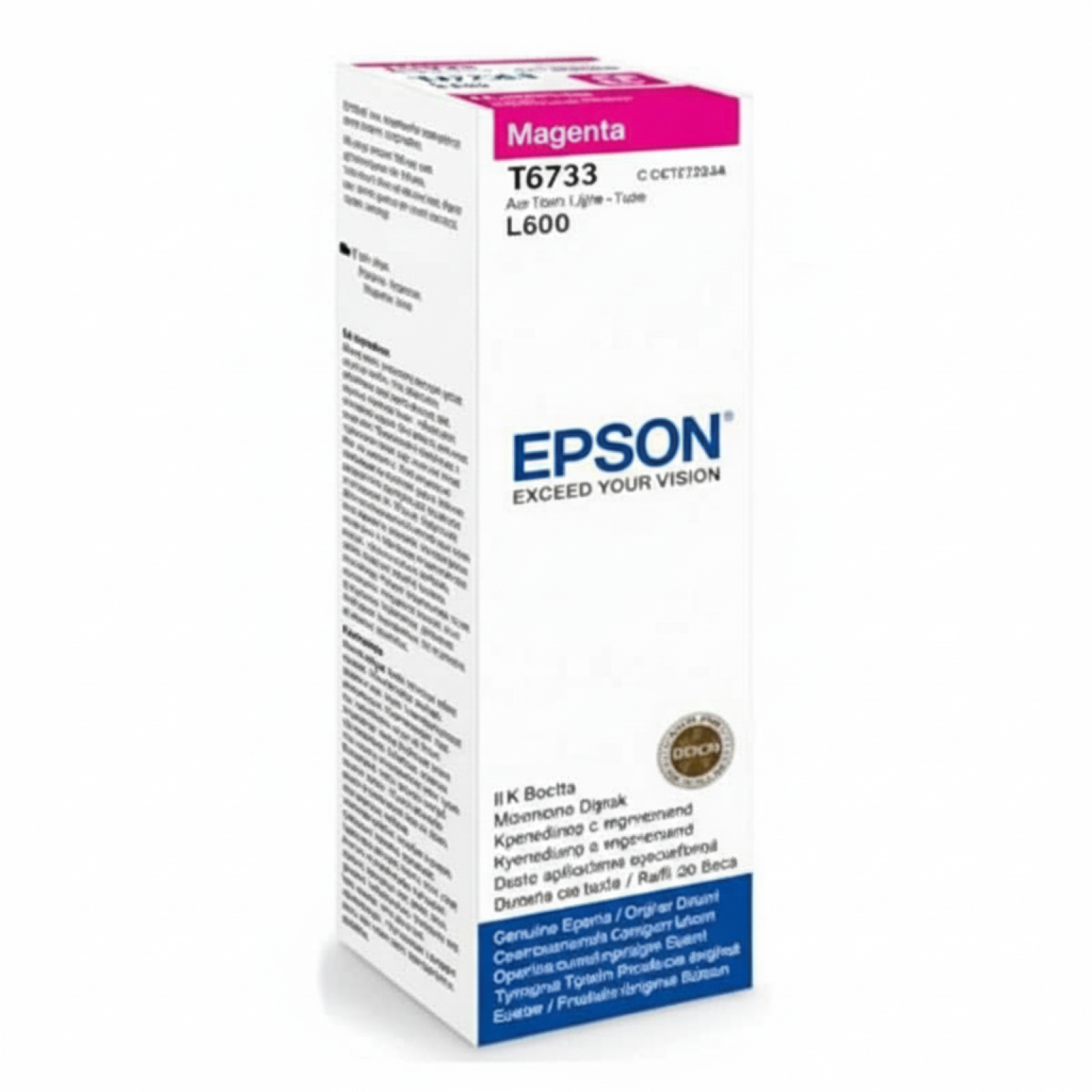 Tusz Oryginalny Epson T6733 (C13T67334A) (Purpurowy)