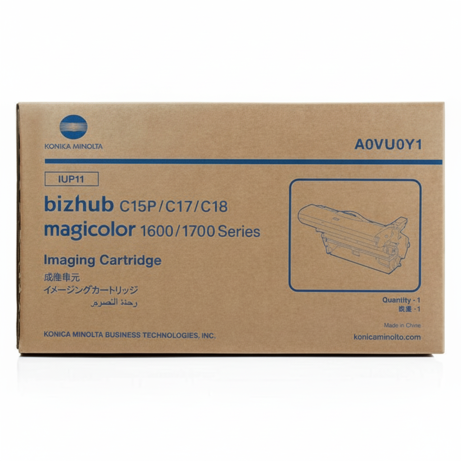 Bęben Oryginalny KM MC 1600W 1690MF (A0VU0Y1, IUP11)