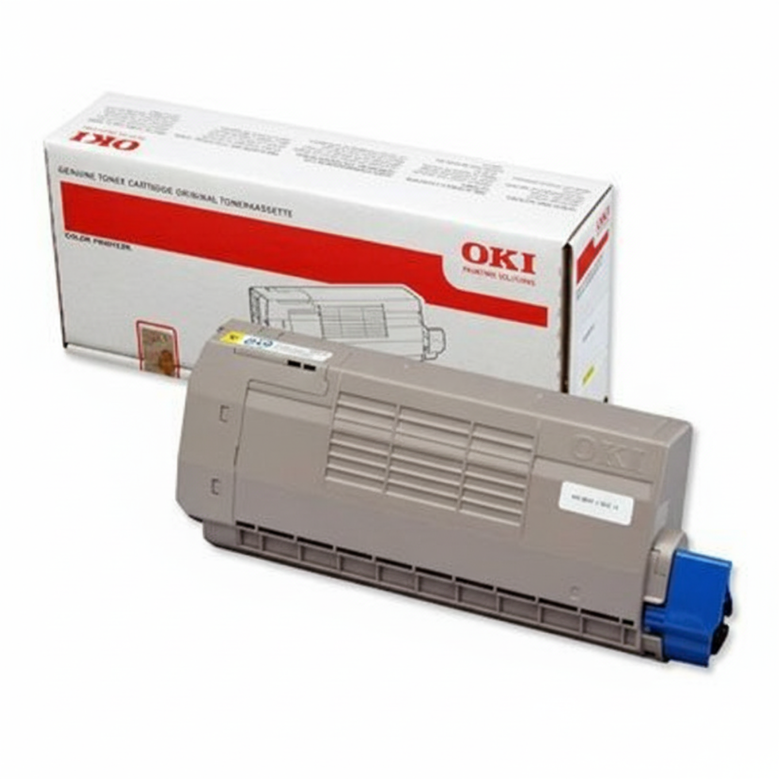 Toner Oryginalny Oki C710 (44318605) (Żółty)
