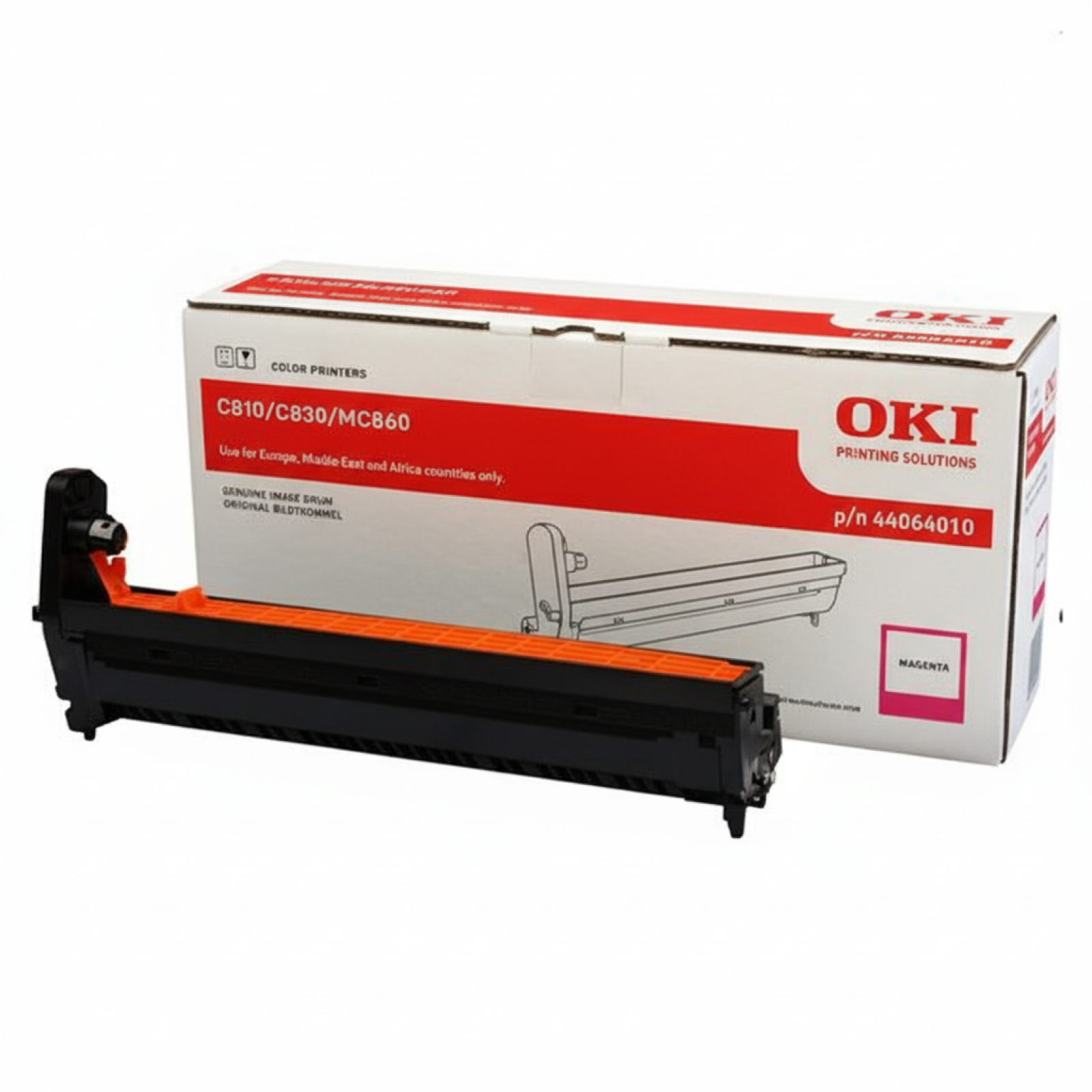 Bęben Oryginalny Oki 44064010 (44064010) (Purpurowy)