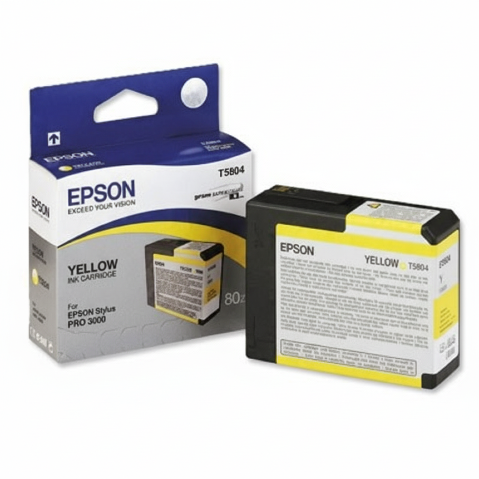 Tusz Oryginalny Epson T5804 (C13T580400) (Żółty)