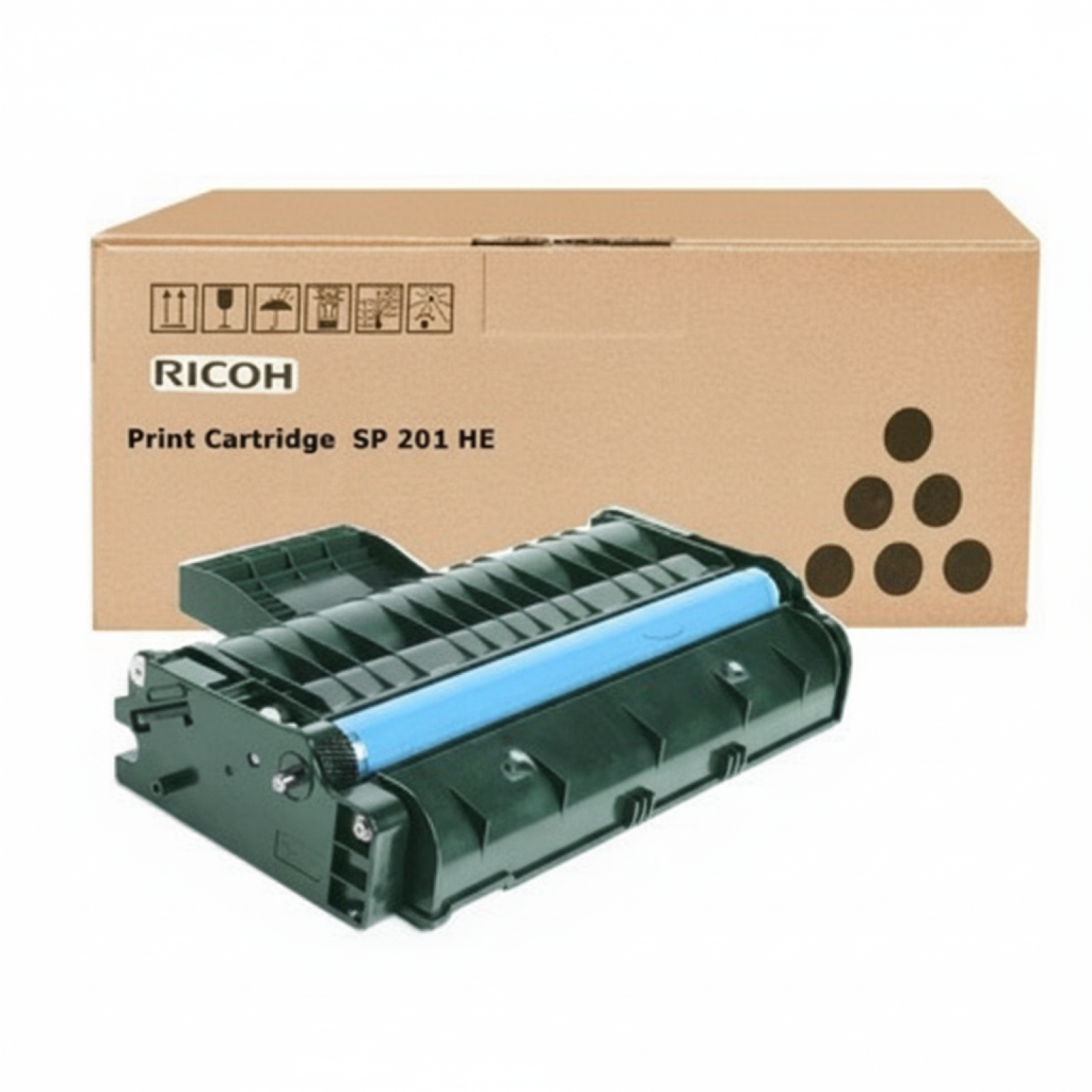 Toner Oryginalny Ricoh SP201HE (407254) (Czarny)
