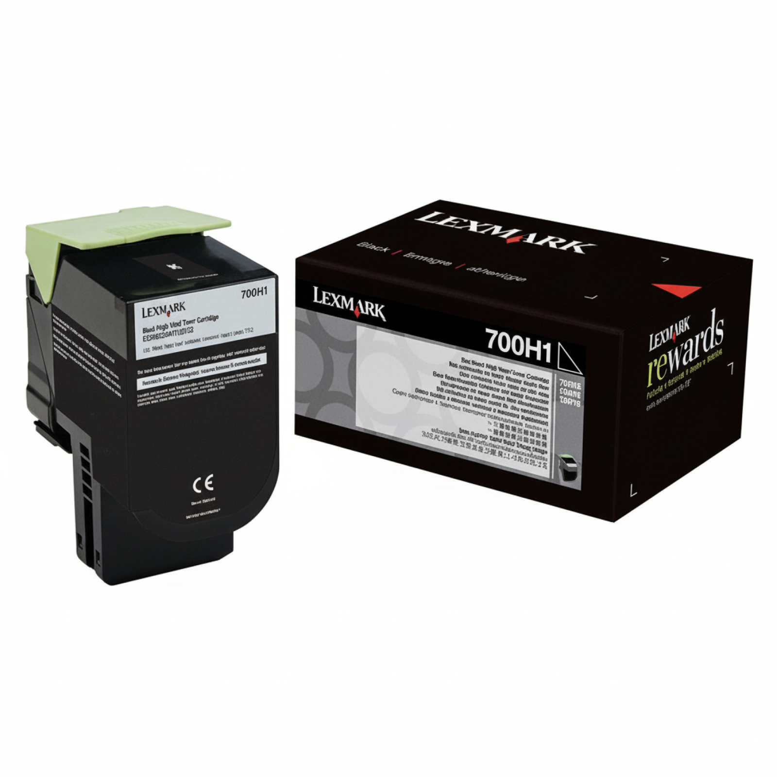 Toner Oryginalny Lexmark 702HK (70C2HK0) (Czarny)