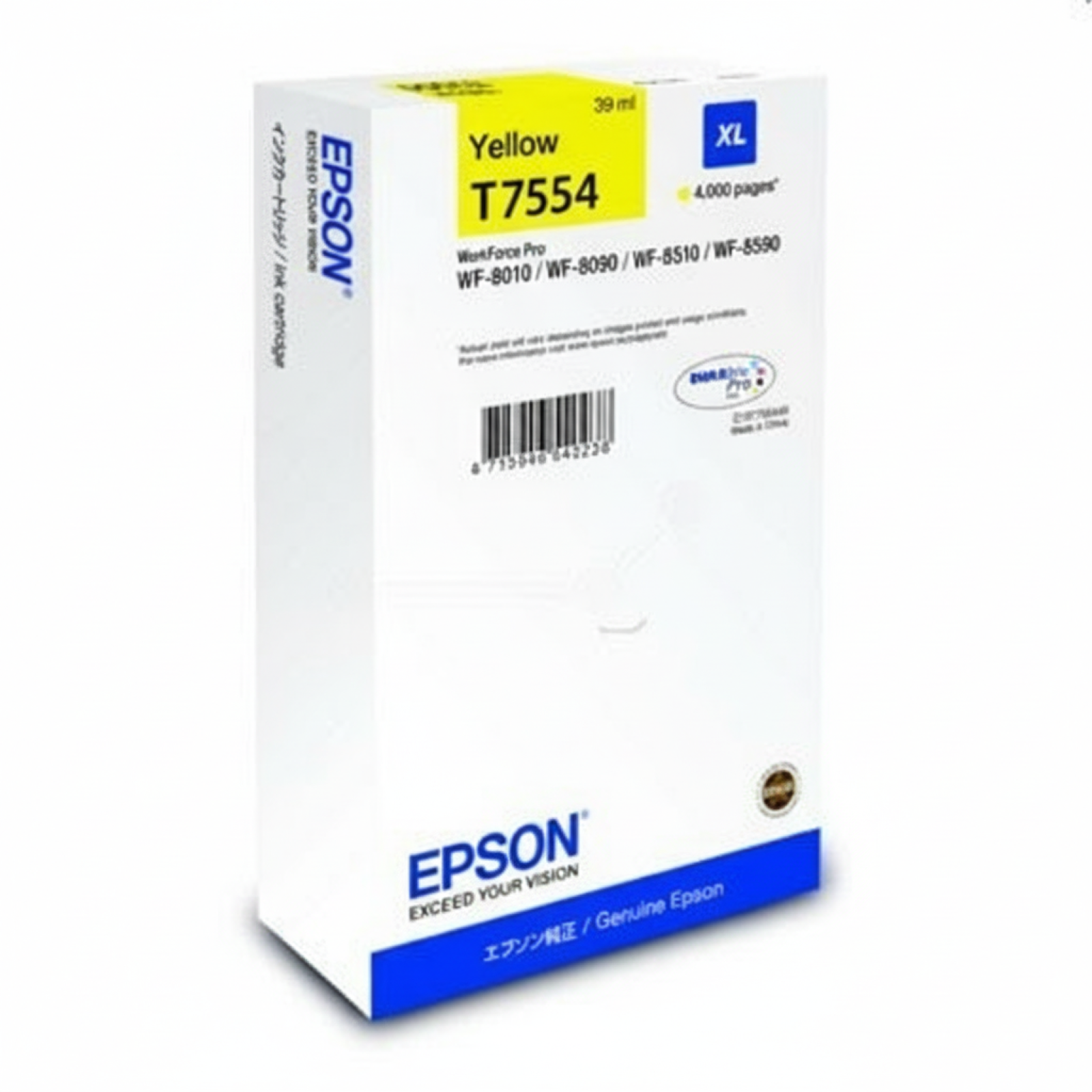 Tusz Oryginalny Epson T7554 (C13T755440) (Żółty)
