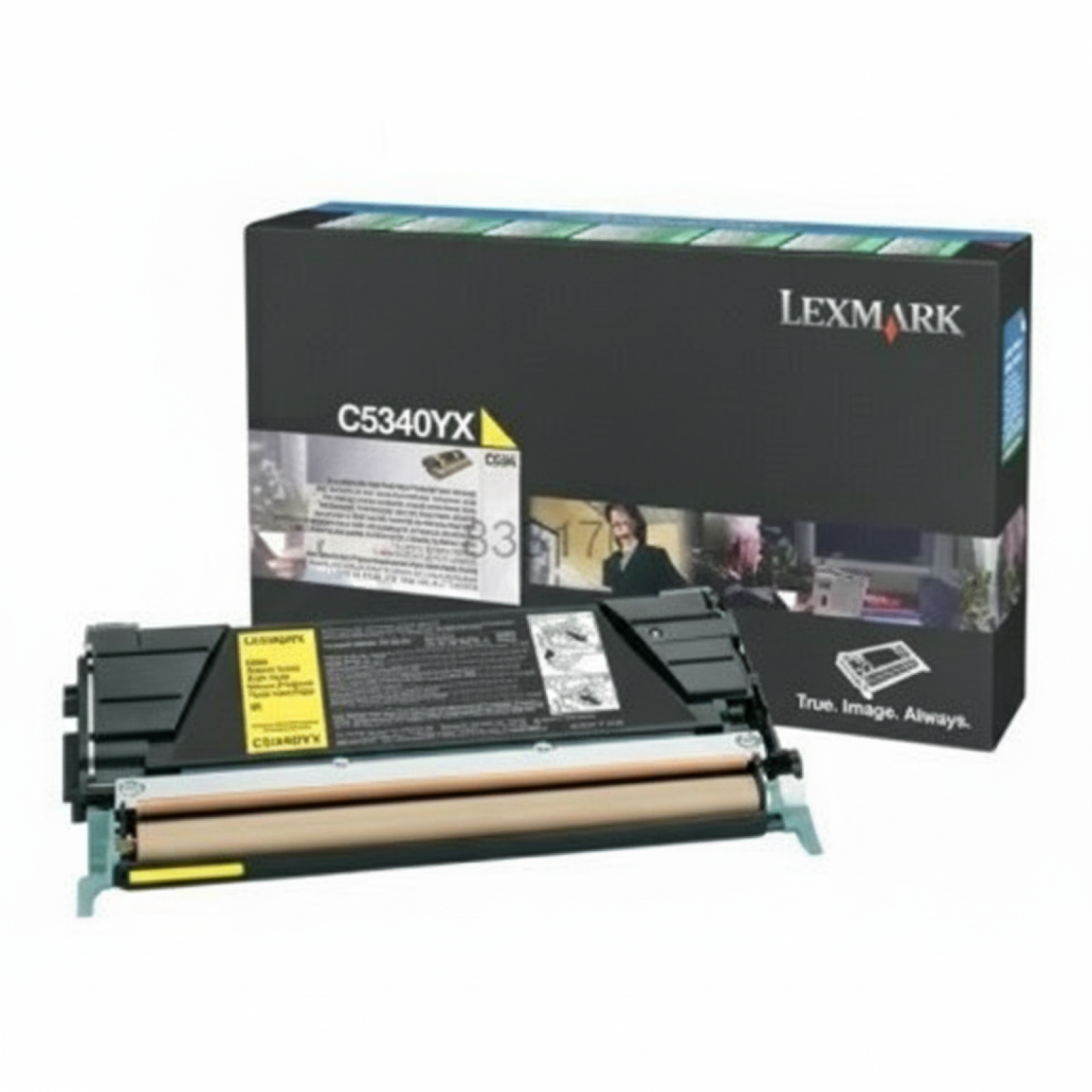 Toner Oryginalny Lexmark C5340YX (C5340YX) (Żółty)