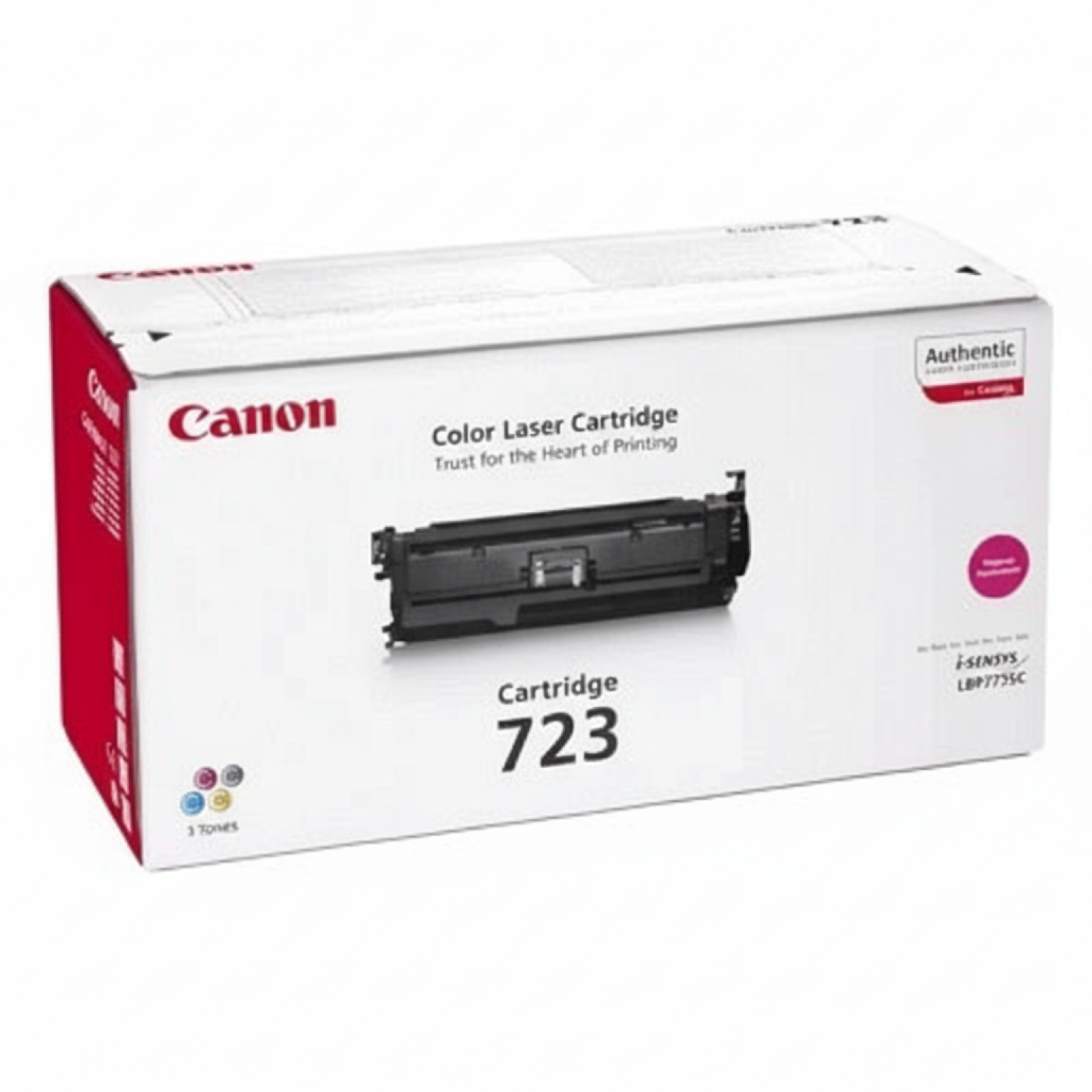 Toner Oryginalny Canon CRG-723 M (2642B002) (Purpurowy)