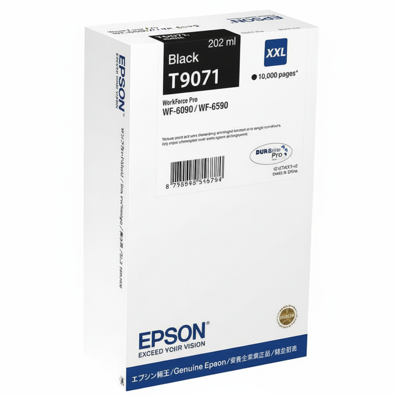 Tusz Oryginalny Epson T9071 (C13T907140) (Czarny)